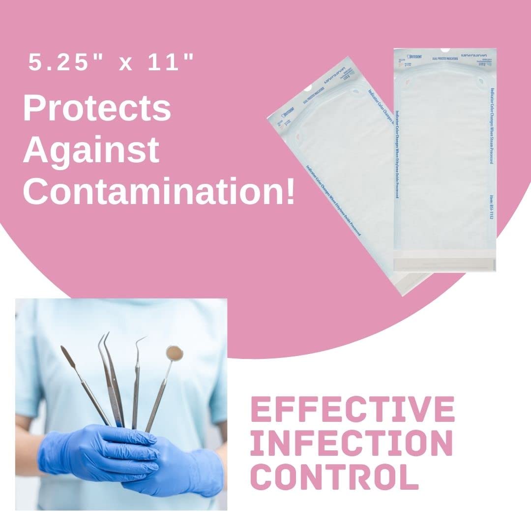 Self-Sealing Sterilization Pouches 5.25