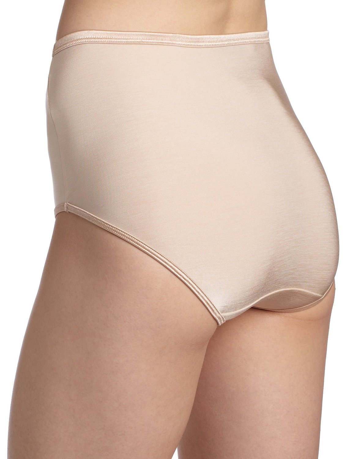 Vanity Fair Women's Illumination Brief Panties - Silky Stretch Underwear with Satin Trim for Comfort & Style | Perfect for Everyday Wear, Sleep & Special Occasions