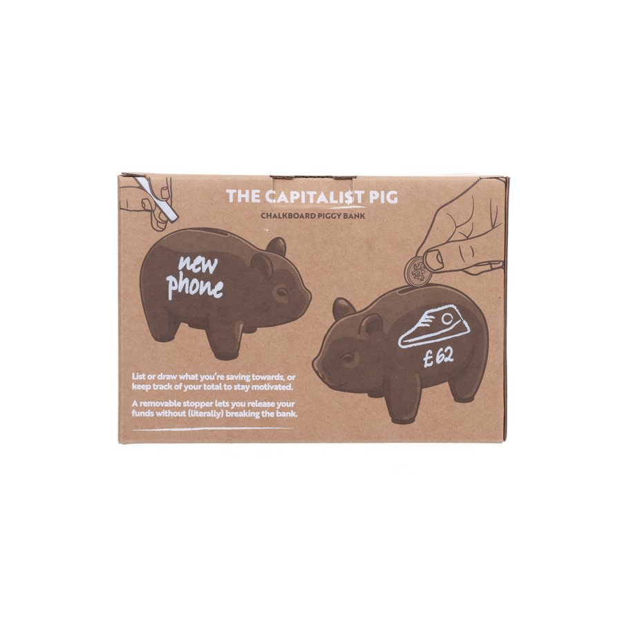 SuckUK The Capitalist Pig - Funny Political Satire T-Shirt - Perfect for Protests, Gifts & Political Humor Fans