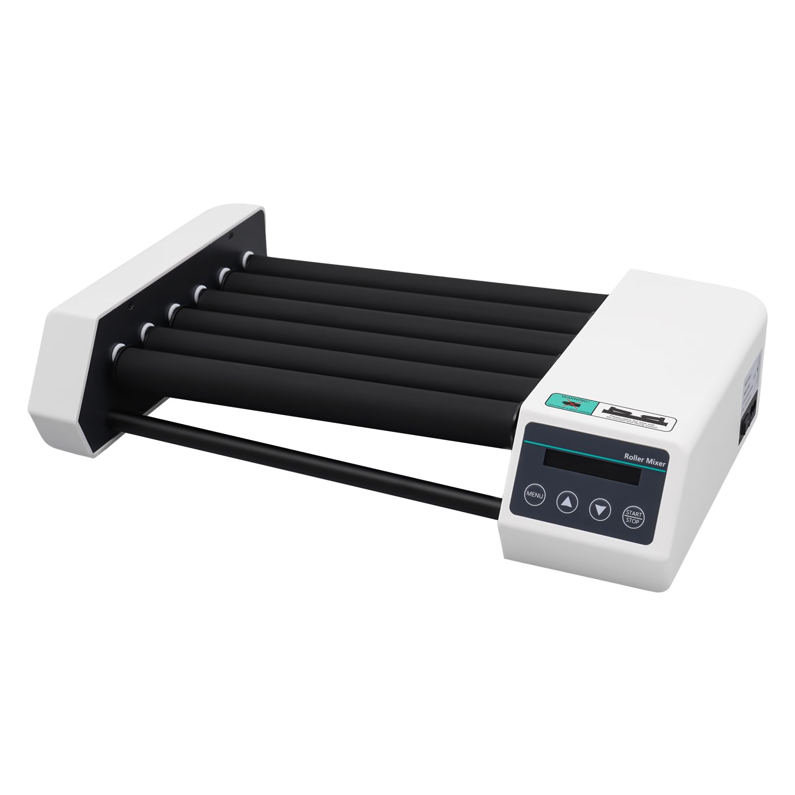 Digital Tube Roller Mixer - 6-Roller Lab Mixer with Touch Control, Adjustable Speed 20-80 RPM, 1.3