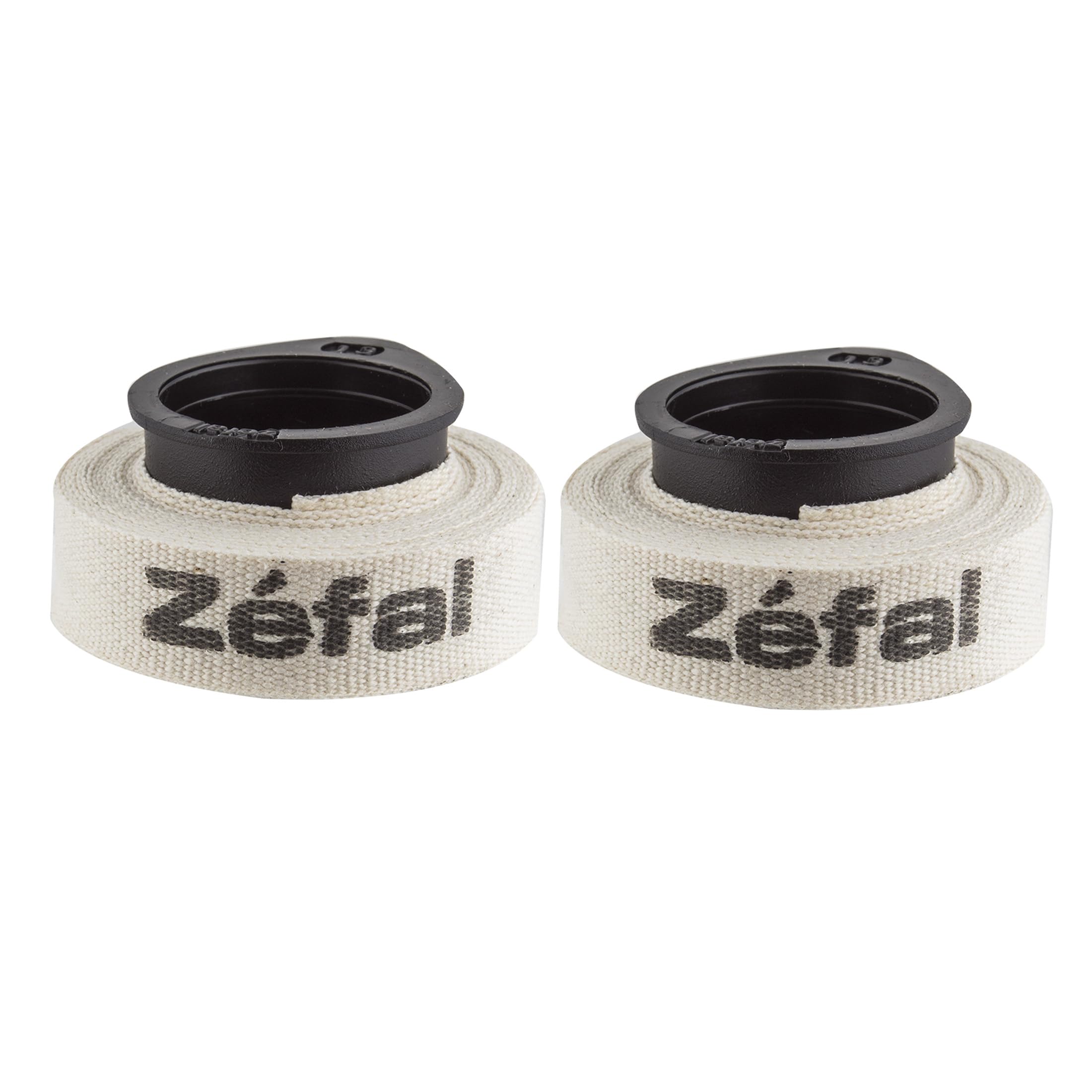 Zefal 13mm White Bicycle Rim Tape Pair - Durable Rim Protection for Road & Mountain Bikes - Perfect for Cycling, Commuting & Bike Maintenance