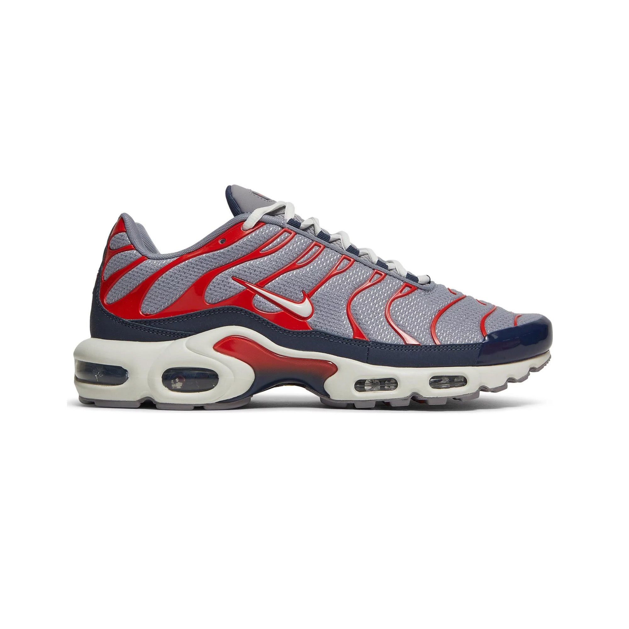 Nike Air Max TN Plus 'USA Grey' Men's Running Shoes (2021) - Comfortable Cushioned Sneakers for Jogging, Gym Workouts & Casual Wear