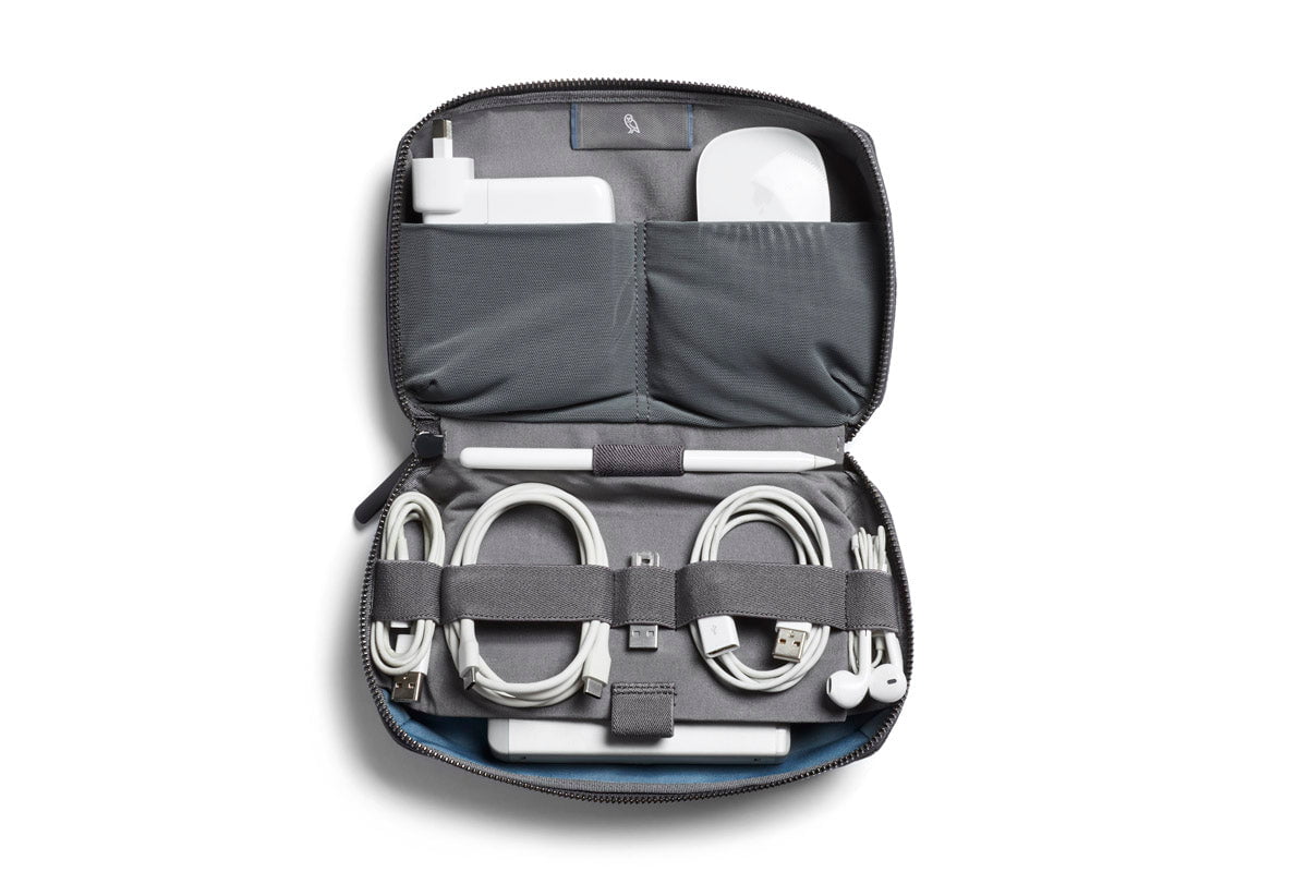 Bellroy Tech Kit - Premium Travel Organizer for Cables, Chargers & Accessories | Perfect for Business Trips, Commuting & Daily Use