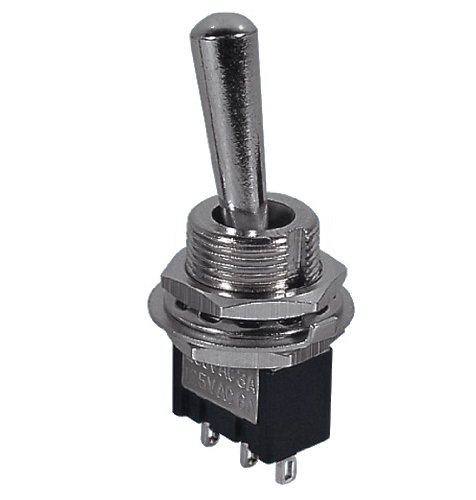 CYGUSA SPDT Miniature Toggle Switch - Heavy Duty On/Off Switch for Electronics, Automotive & DIY Projects - Perfect for Control Panels, Boats & Home Appliances