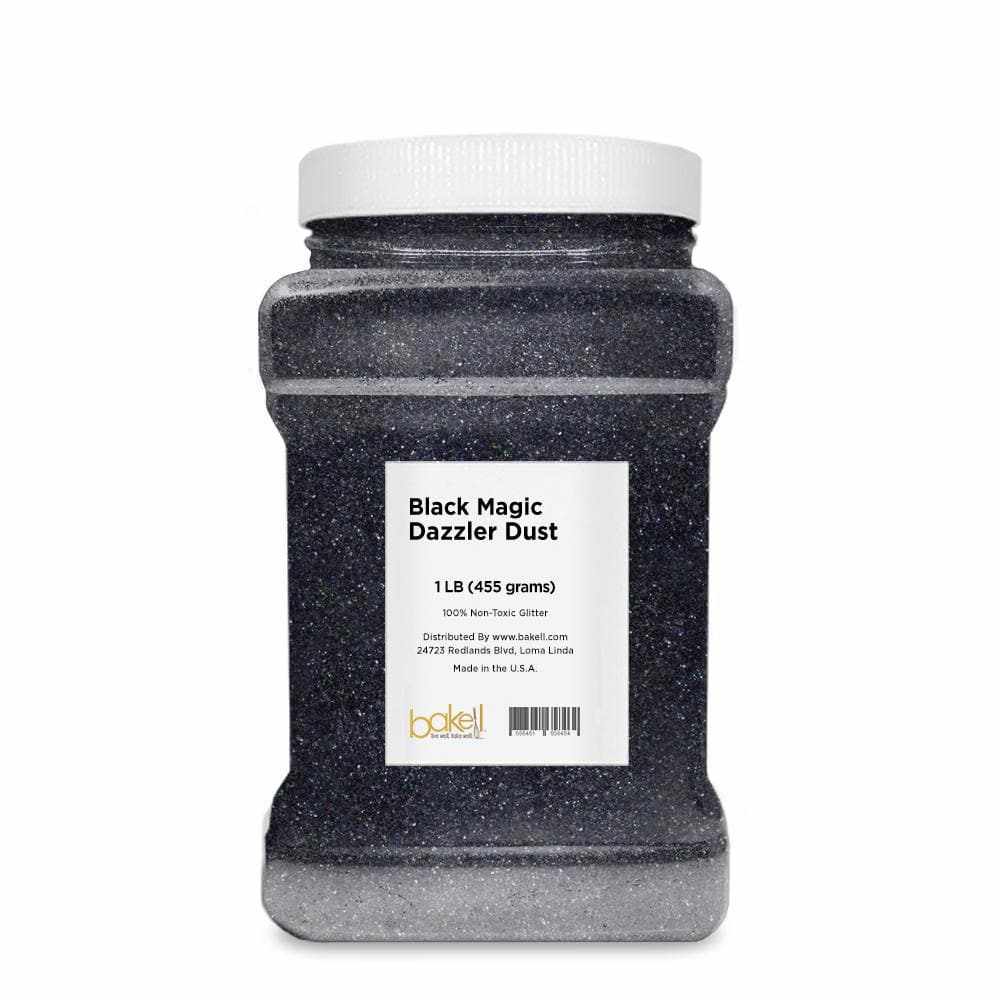 Black Magic Dazzler Dust® Bulk Size - Premium Cosmetic Glitter for Face & Body - Perfect for Halloween, Festival Makeup & DIY Crafts