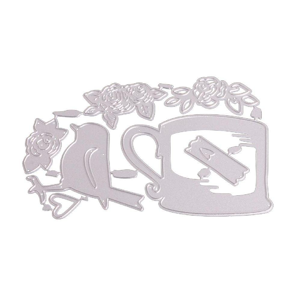 Premium Metal Cutting Dies for DIY Scrapbooking - Floral Embossed Carbon Steel Stencils & Templates for Card Making, Photo Albums, Paper Crafts | Perfect for Wedding Invitations, Home Decor, and Gift Packaging