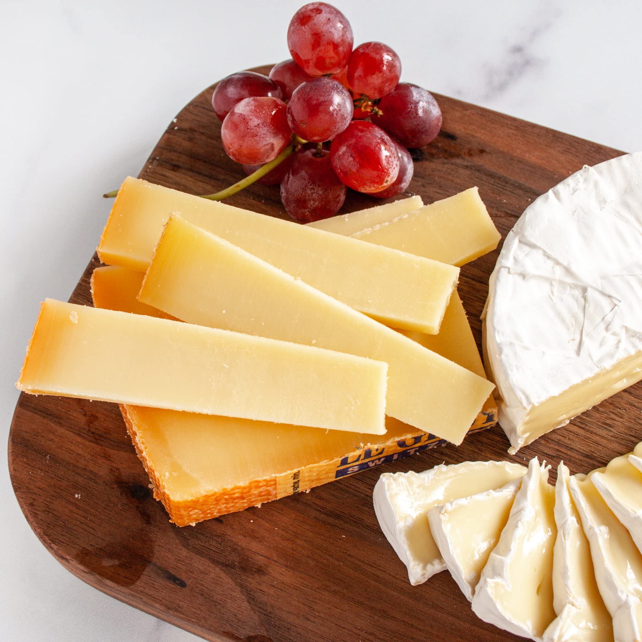 Premium igourmet Gruyere Swiss Cheese AOP - 5 lb Cut - Authentic Swiss Fondue Cheese for Cooking & Entertaining - Perfect for Melting, Grating, Cheese Boards & Gourmet Recipes
