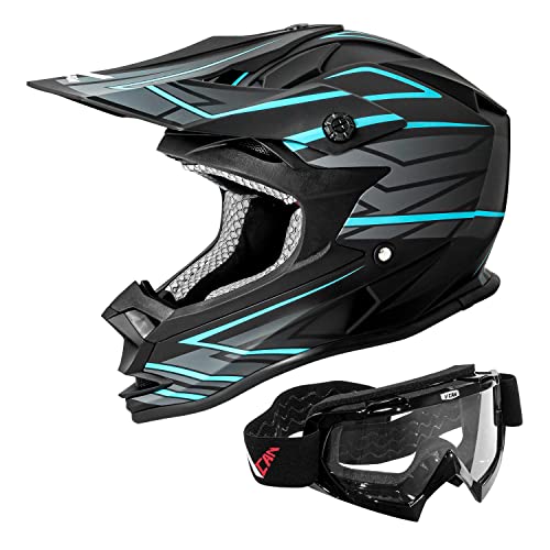 Matte Black Scramble line Blue