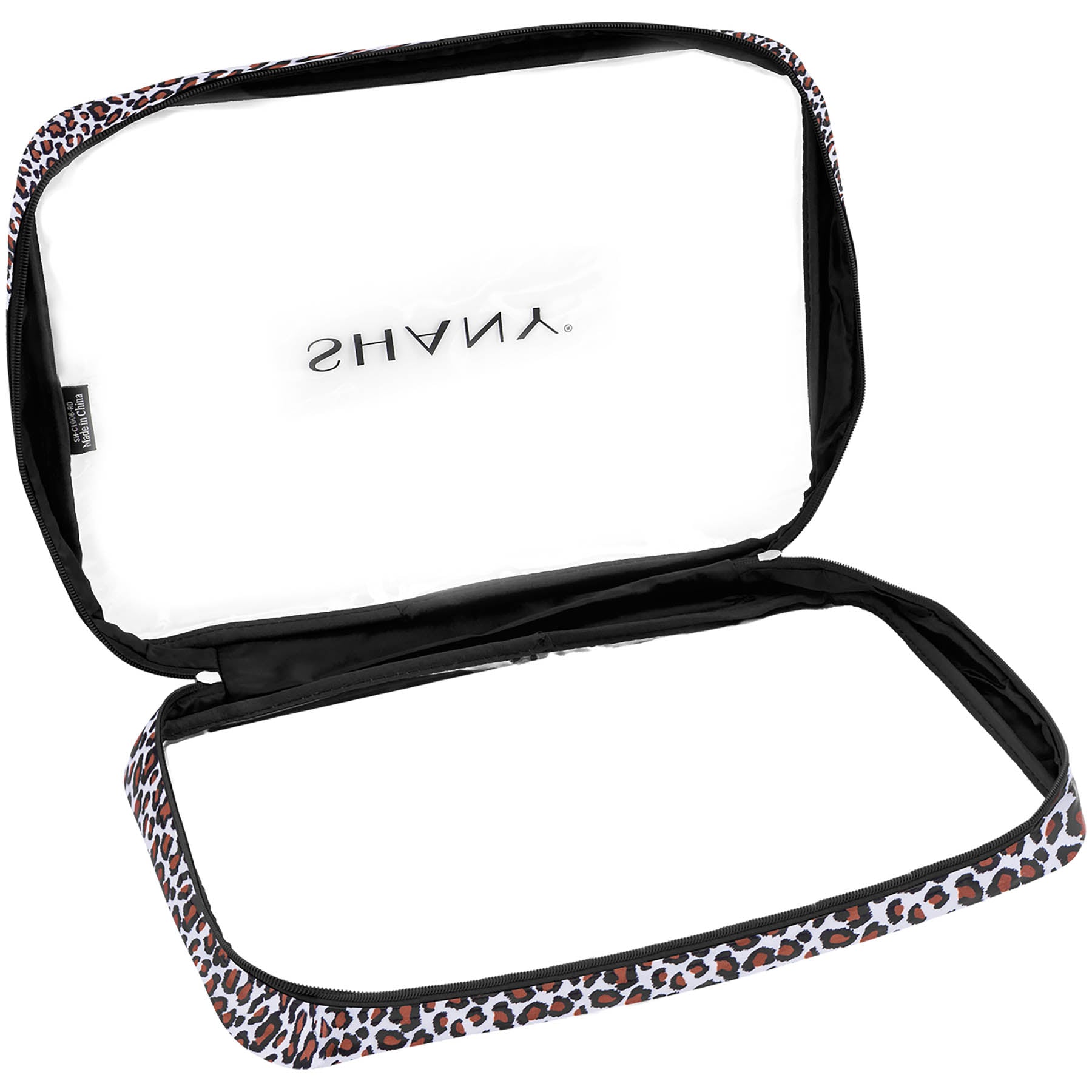 Clear PVC Medium Cosmetics Organizer Bag - Waterproof Travel Makeup Pouch for Toiletries, Brushes & Skincare - Perfect for Home, Gym, Vacation & Airplane Carry-On