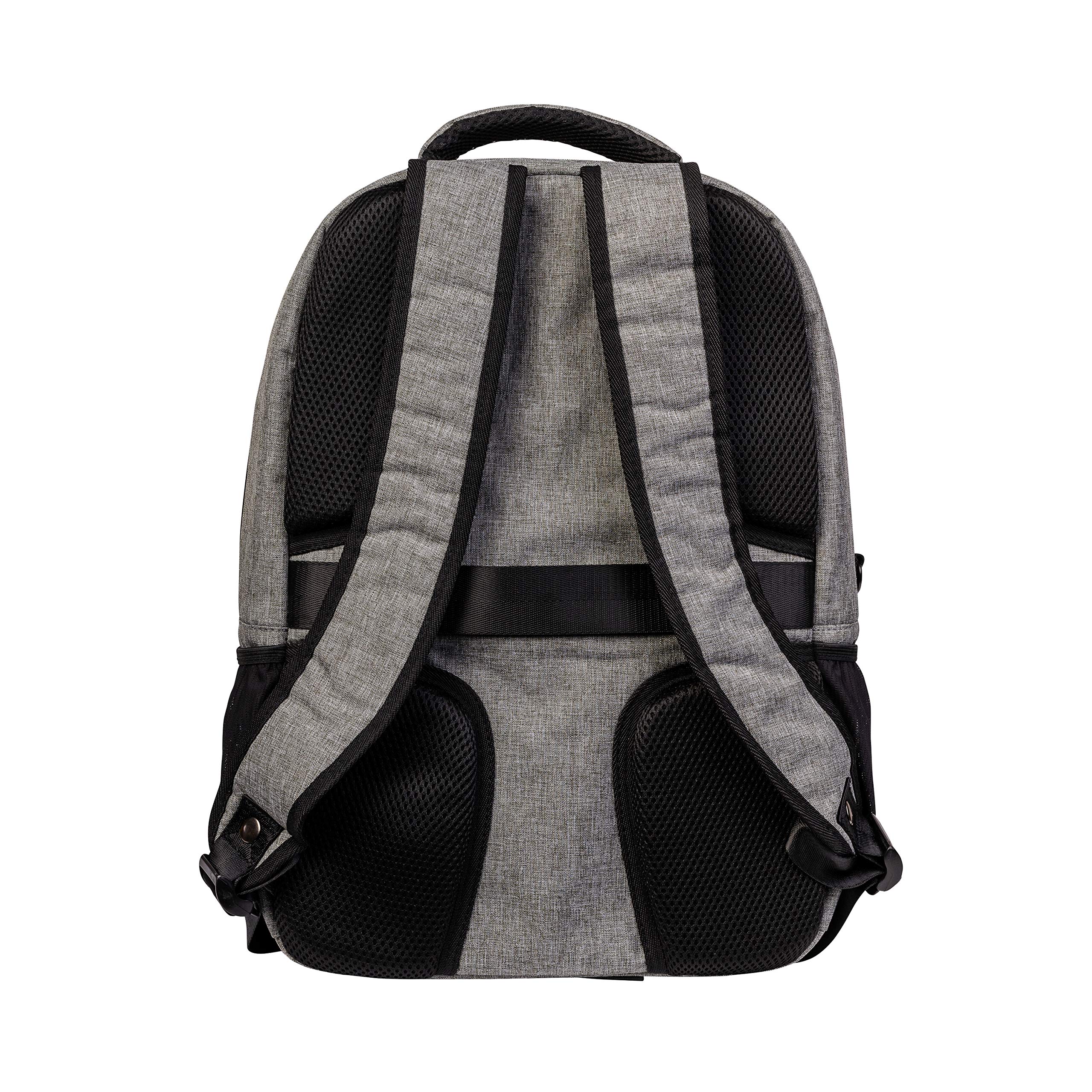 Zazzy Smell Proof Backpack with Combination Lock - Odor Resistant Carbon Fiber Travel Backpack for Men & Women - Perfect for Hiking, Camping & Airport Security