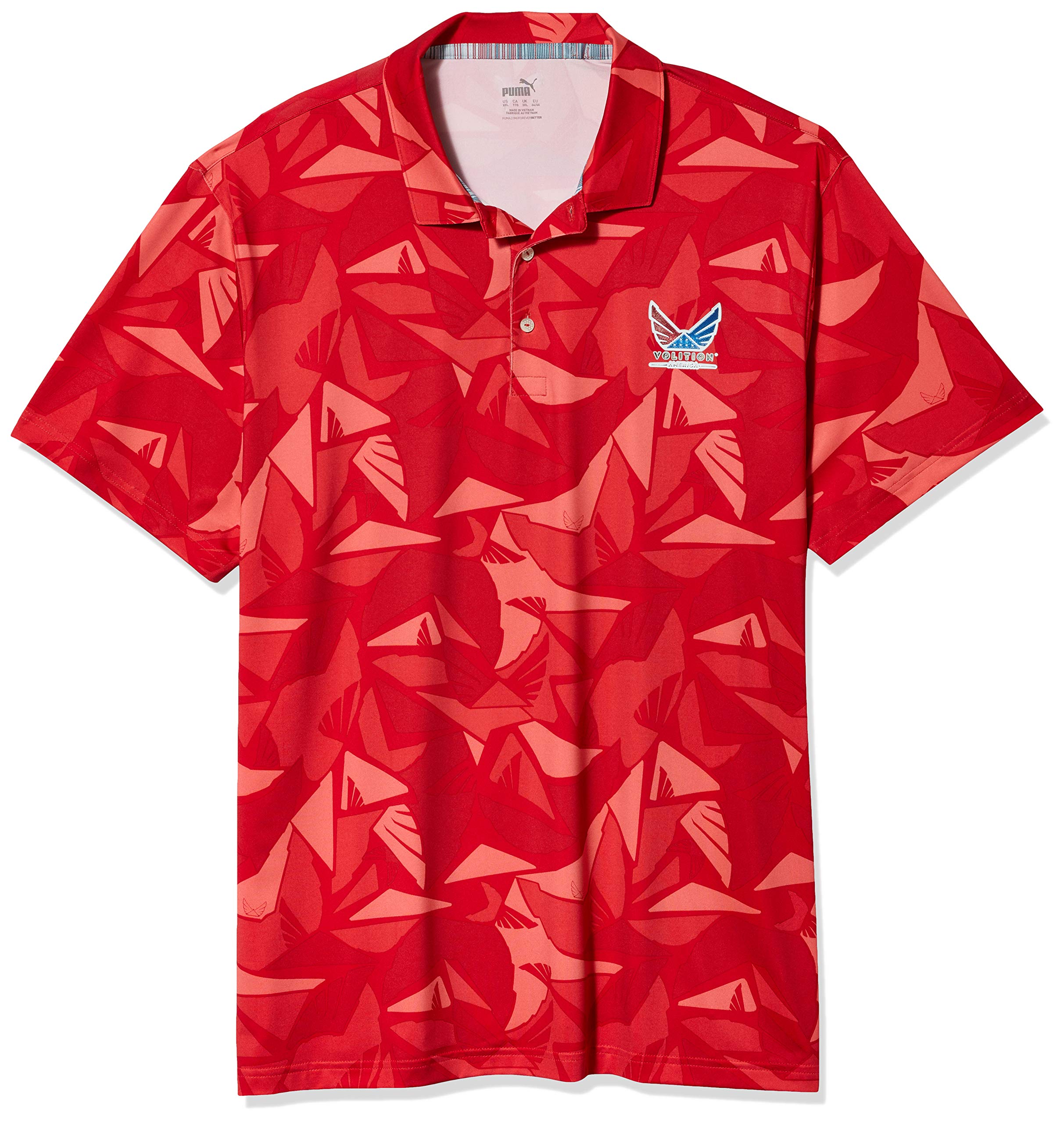 PUMA Men's Volition Americamo Golf Polo for Sport & Casual Wear