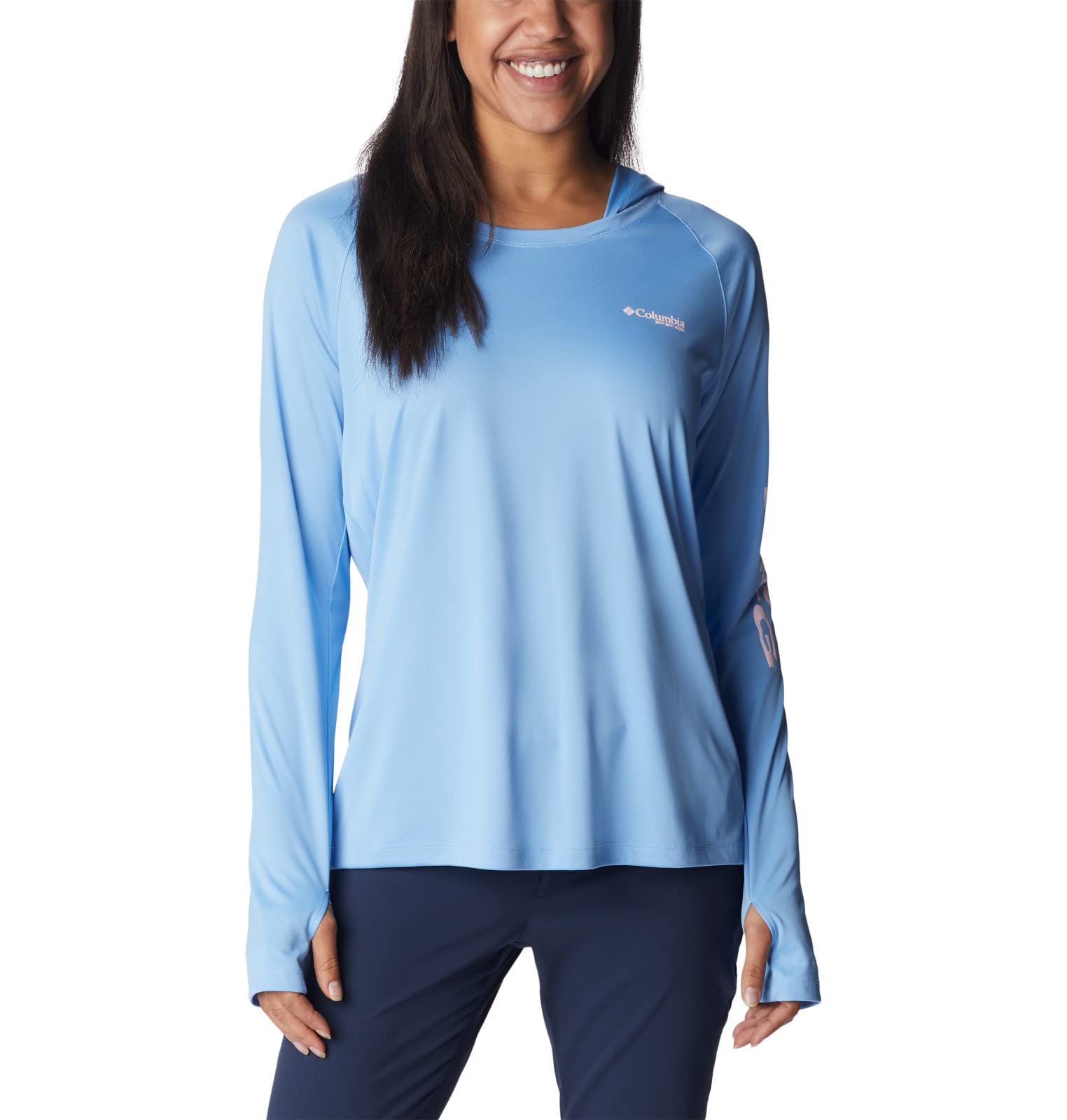 Columbia Women's Tidal Tee Hoodie - Lightweight Pullover Fleece Jacket for Hiking, Camping & Outdoor Activities