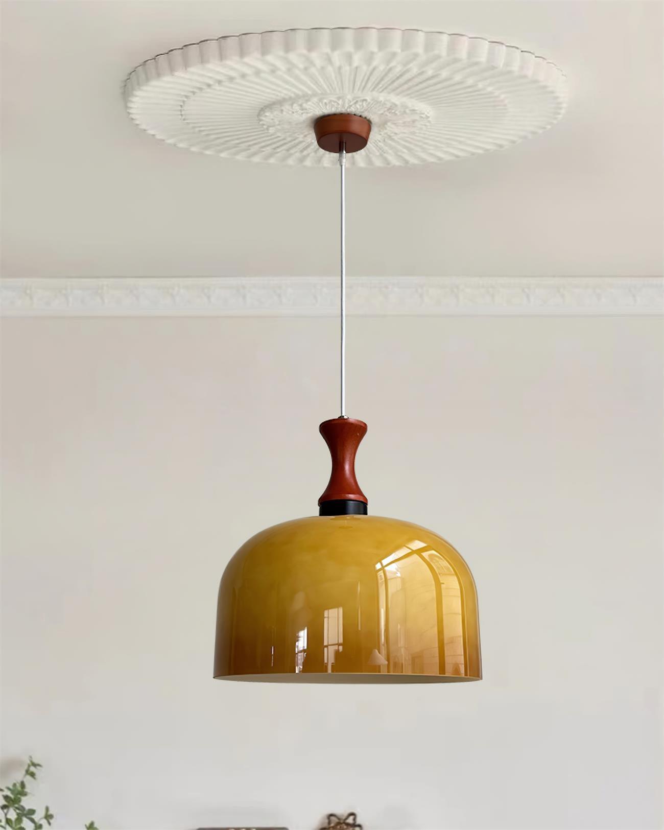 Meblos Modern Down Pendant Light - Adjustable Hanging Chandelier for Kitchen Island, Dining Room & Bedroom Lighting