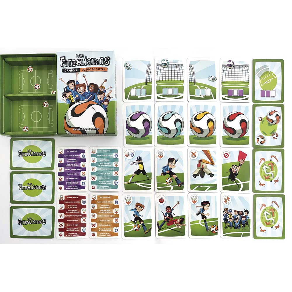 Tranjis Games Moulin Roty Los Futbolisimos Card Game - Fun for Family Game Nights