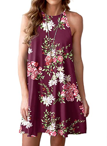 11 Flower Wine Red