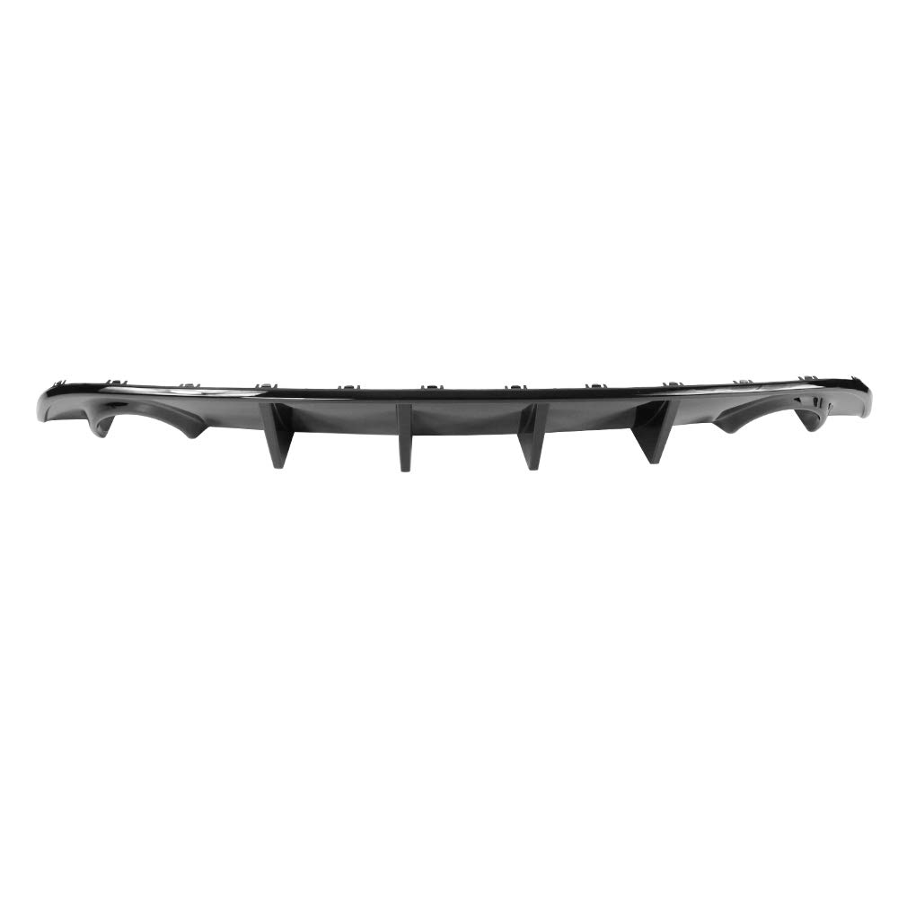 FREEMOTOR802 Gloss Black PP Rear Bumper Diffuser Spoiler for 2015-2023 Dodge Charger SRT | V3 Style Upgrade | Perfect for Car Customization & Performance Enhancement