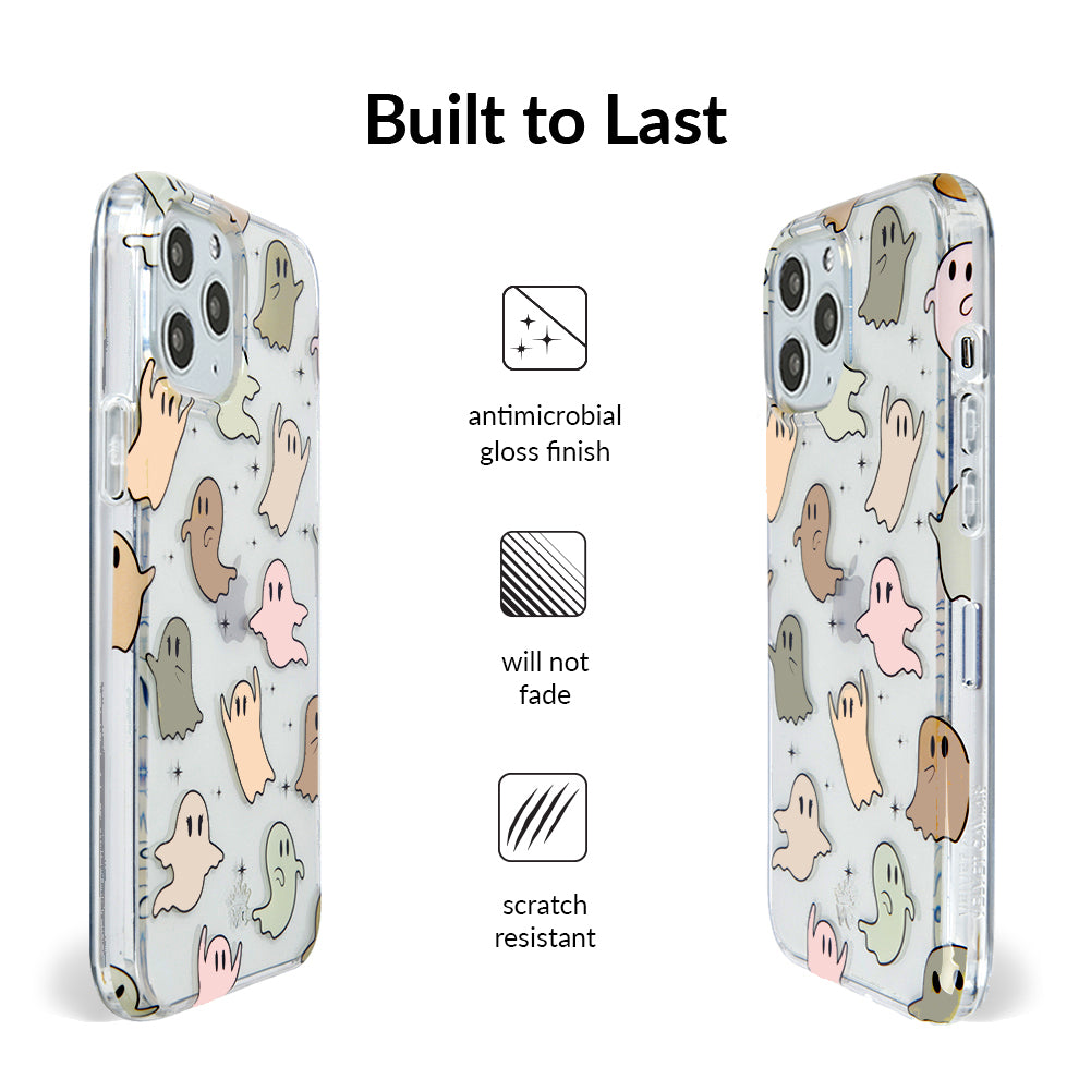 Ghosted Again iPhone Case - Trendy Protective Cover for iPhone 13/14/15 Pro Max - Slim Shockproof Phone Case with Stylish Design - Perfect for Everyday Use, Travel & Gifting