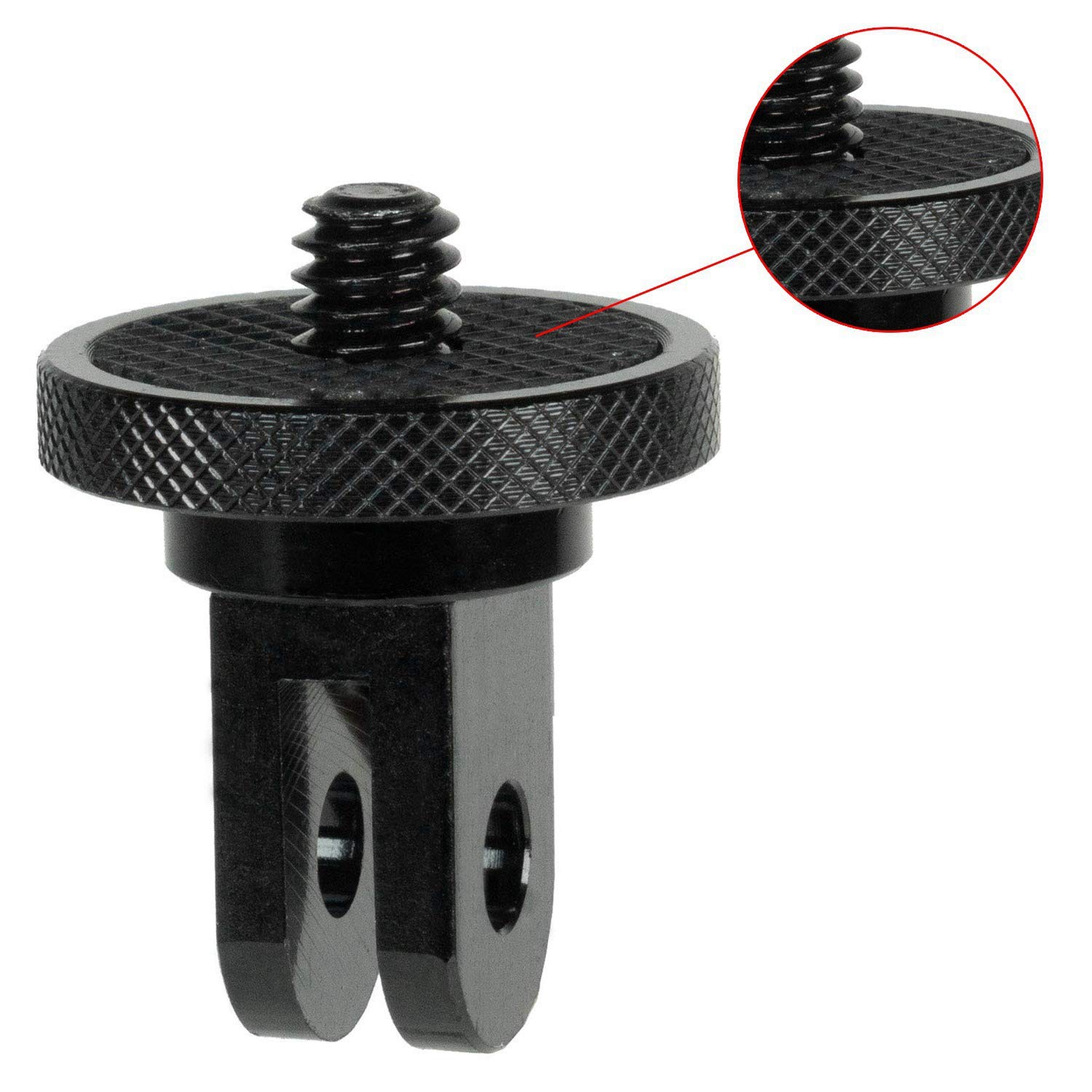 Peowuieu 1/4-20 Camera Mount Adapter - Aluminum Alloy Conversion Plate for DSLR/Mirrorless Cameras - Compatible with Tripods, Gimbals & Camera Accessories - Perfect for Photography, Videography & Vlogging