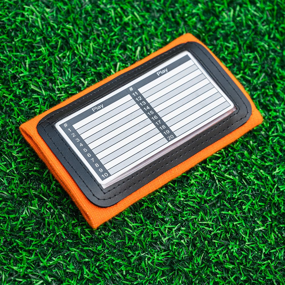 Football Wrist Coach 5 Pack - Triple Window QB Wristband Playbook - Perfect for Flag, Tackle, and Youth Football Training