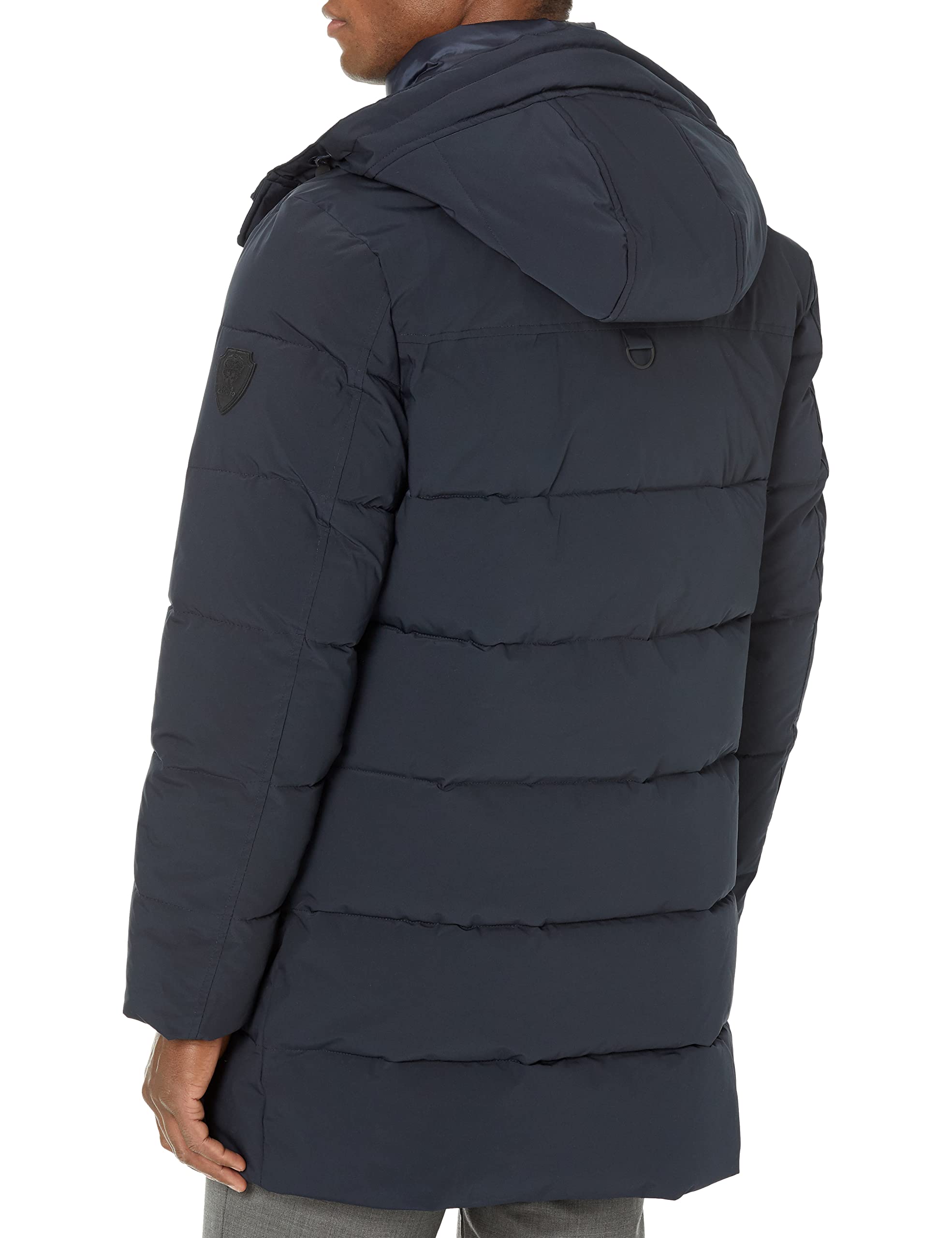 Vince Camuto Men's Waterproof Long Parka Winter Jacket with Hood & Multiple Pockets - Windproof Cold Weather Coat for Outdoor Activities, Snowboarding & Daily Commute