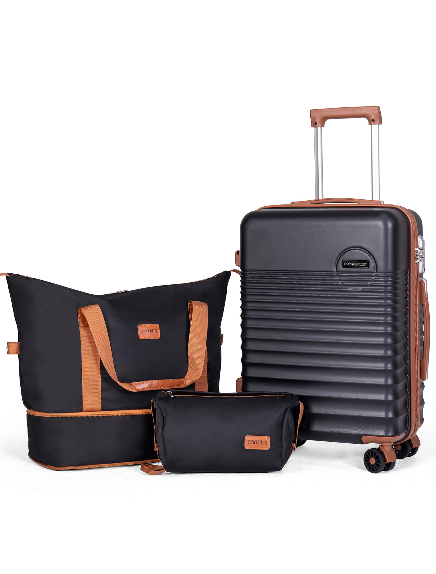 20-inch Airline Approved Carry On Luggage - 22x14x9 Lightweight ABS Hard Shell Suitcase with Spinner Wheels & TSA Lock - Perfect for Business Travel, Weekend Getaways & International Flights