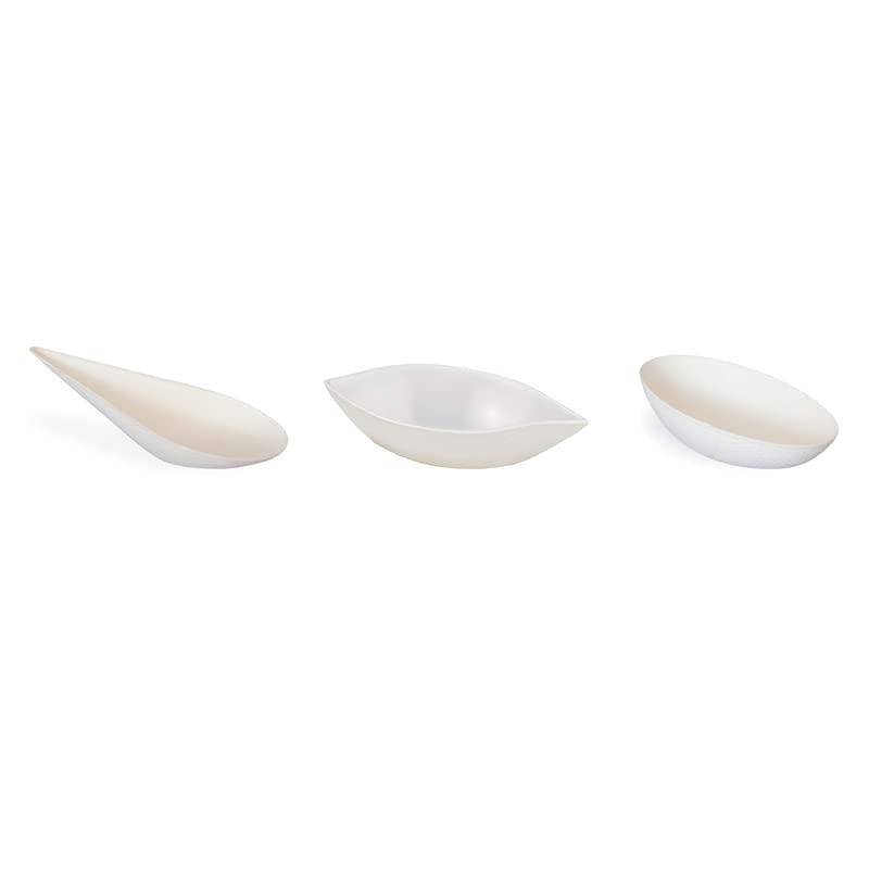Eco-Friendly Oval Compartment Paper Plates | 300-Pack Disposable Sugarcane Plates (4.1