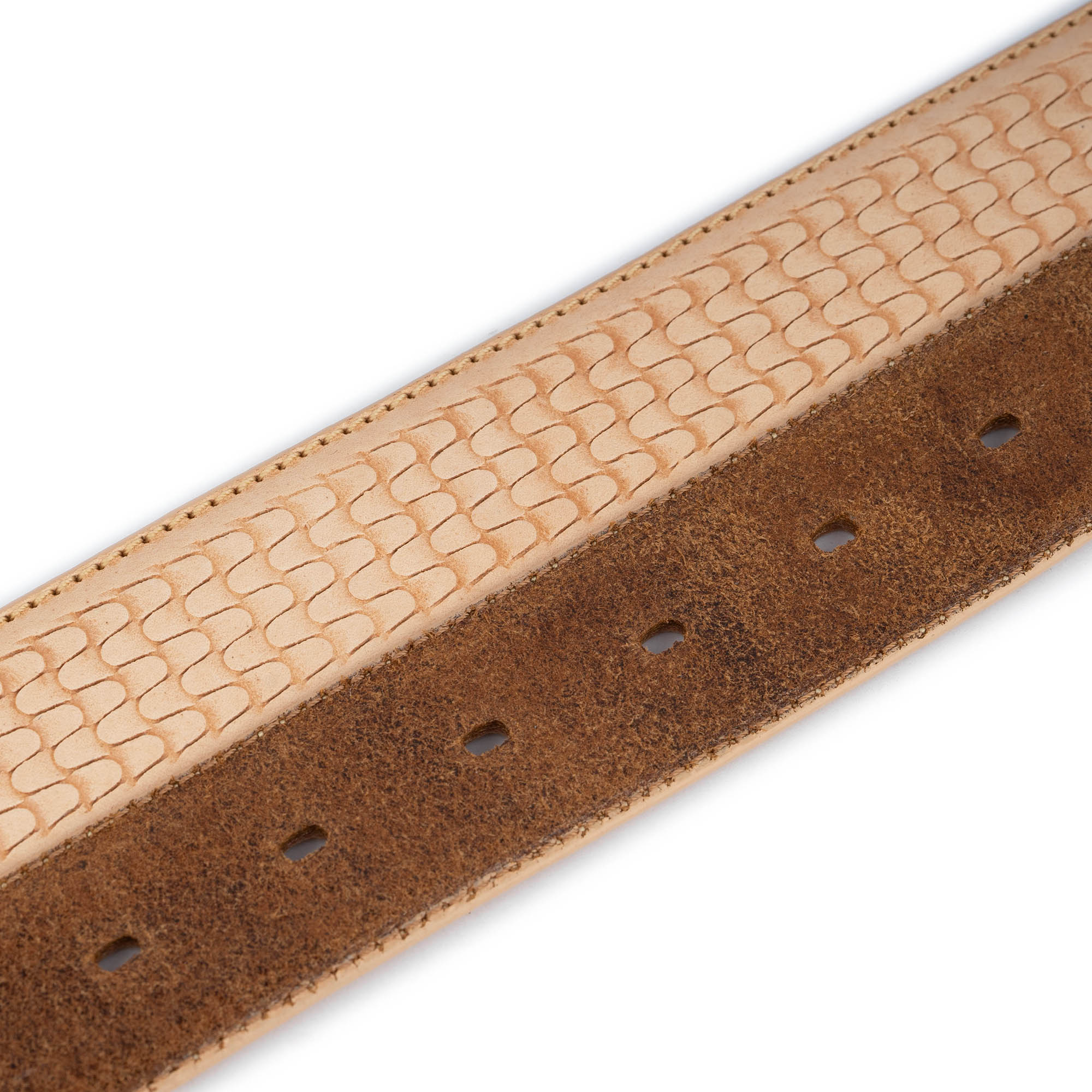 Premium Embossed Genuine Leather Strap for Dunhill Buckle Replacement - Classic Watch Band for Men's Luxury Watches, Business & Formal Occasions