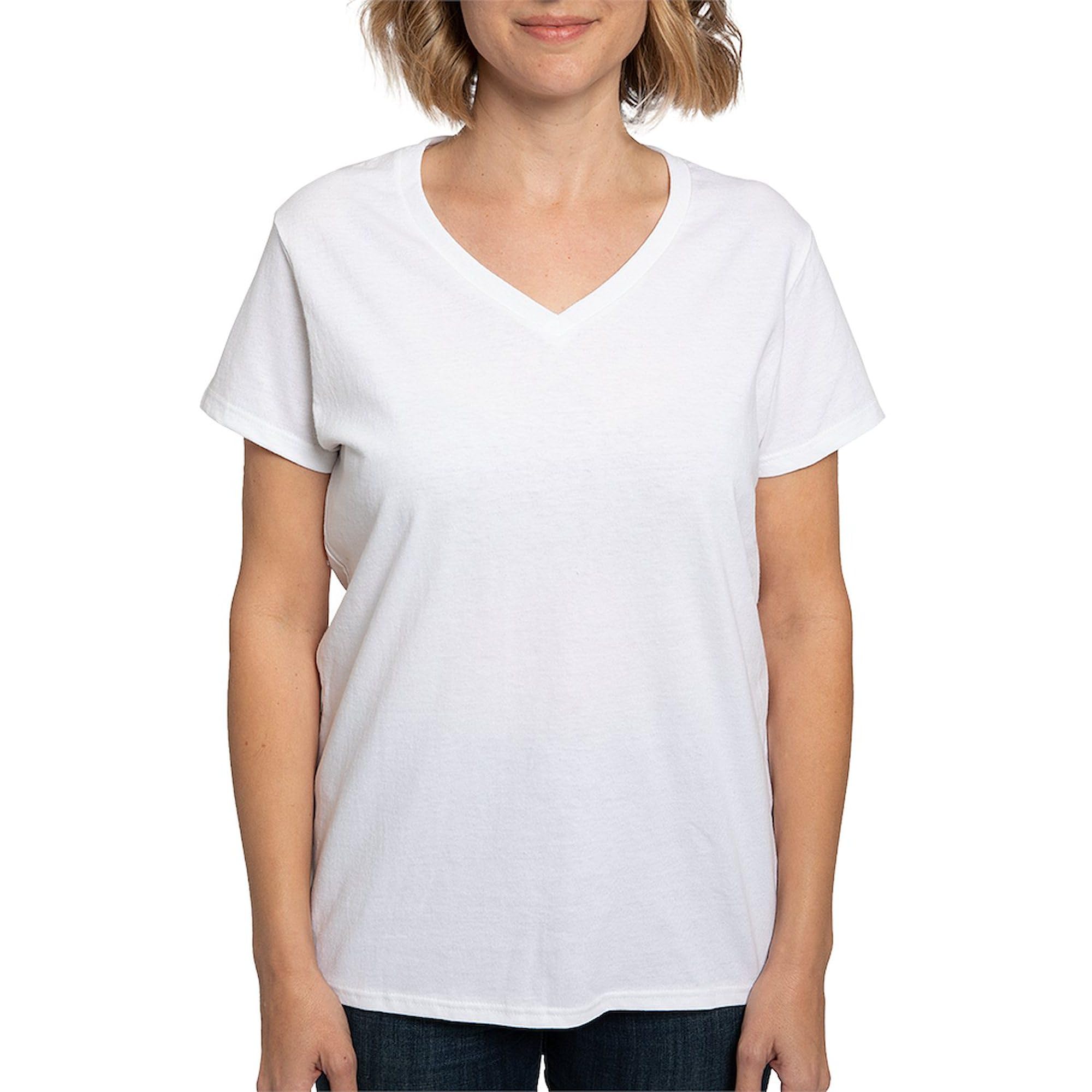 Hamlet Quote Women's Cotton V-Neck T-Shirt | Shakespeare Literary Tee | Perfect for Book Clubs, Theater Fans & Gift Giving