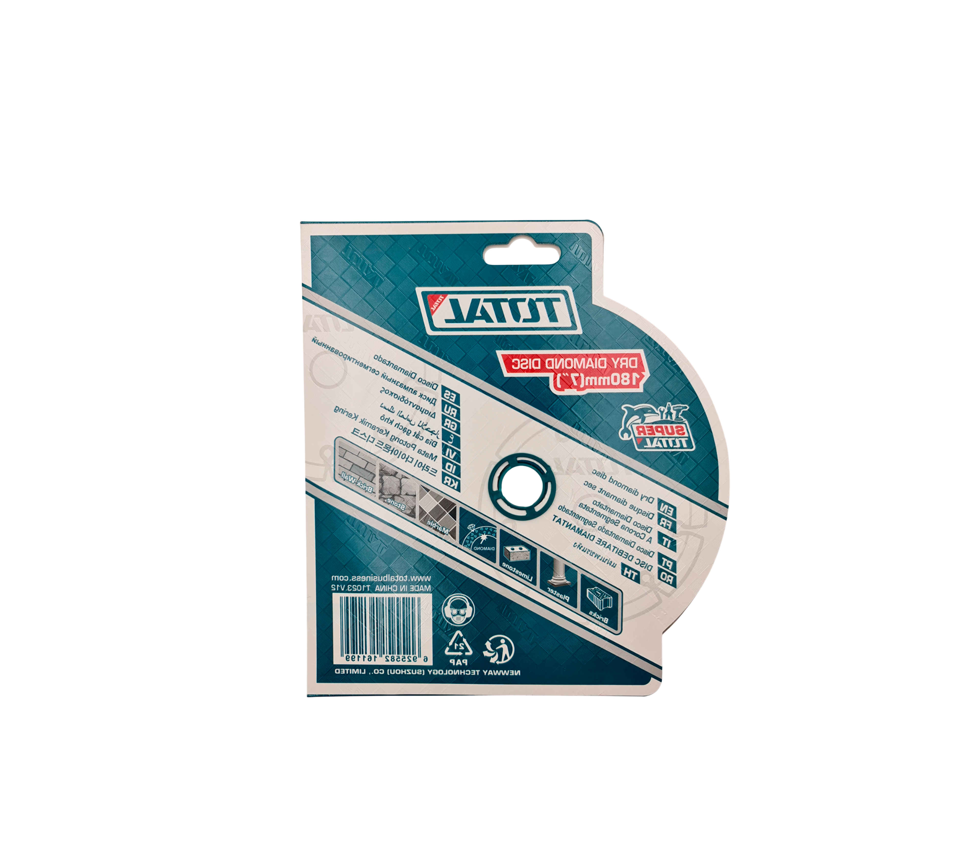 180mm Diamond Metal Cutting Disc - Premium Abrasive Wheel for Metal, Steel, and Iron - Perfect for Grinding, Cutting, and Shaping - Ideal for Construction, Welding, and DIY Projects