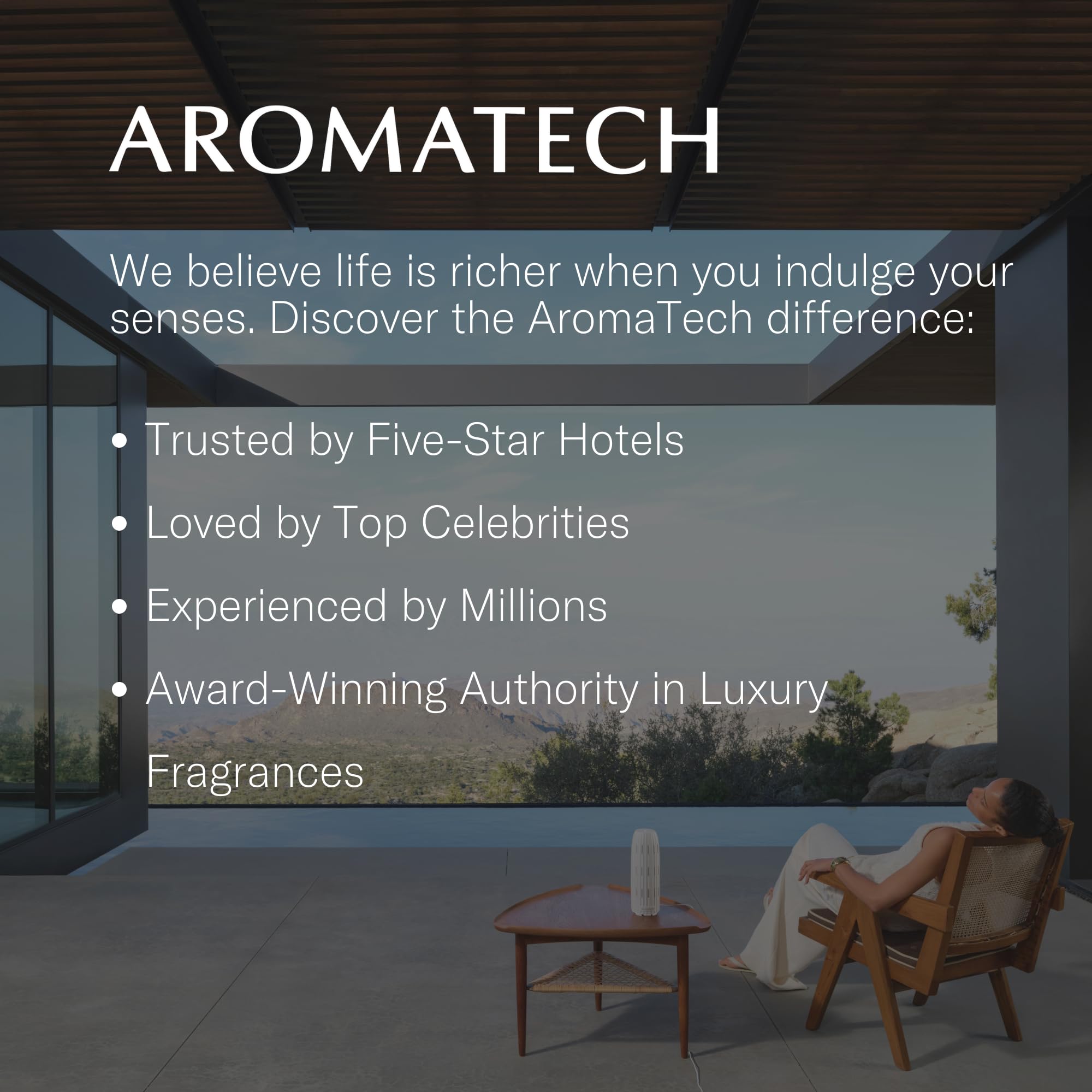 AromaTech Love Affair Essential Oil Blend - Jasmine, Saffron, Cedar & Amber Scented Aromatherapy Oil for Diffusers (16 fl oz/500mL) | Luxury Hotel Inspired Fragrance for Relaxation, Spa & Home Wellness