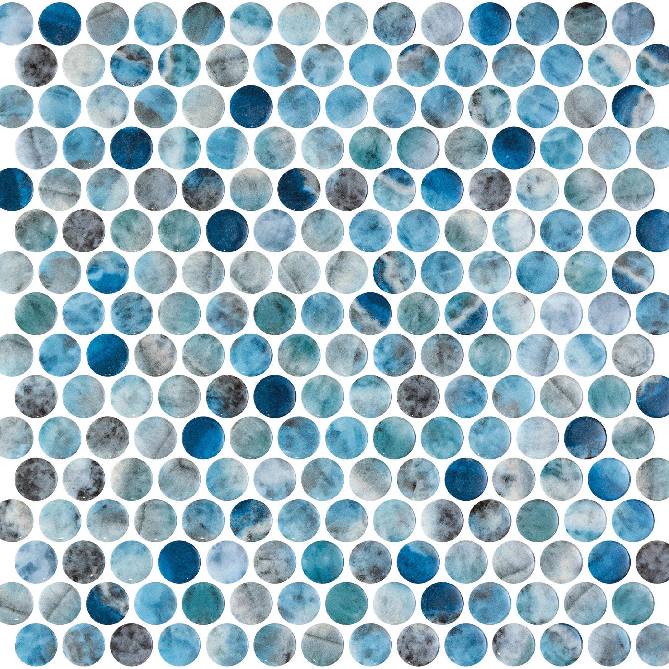 Premium Onix Penny Round Mosaic Tile - Natural Stone Backsplash & Bathroom Wall Decor - Perfect for Kitchen, Shower, and Flooring Designs