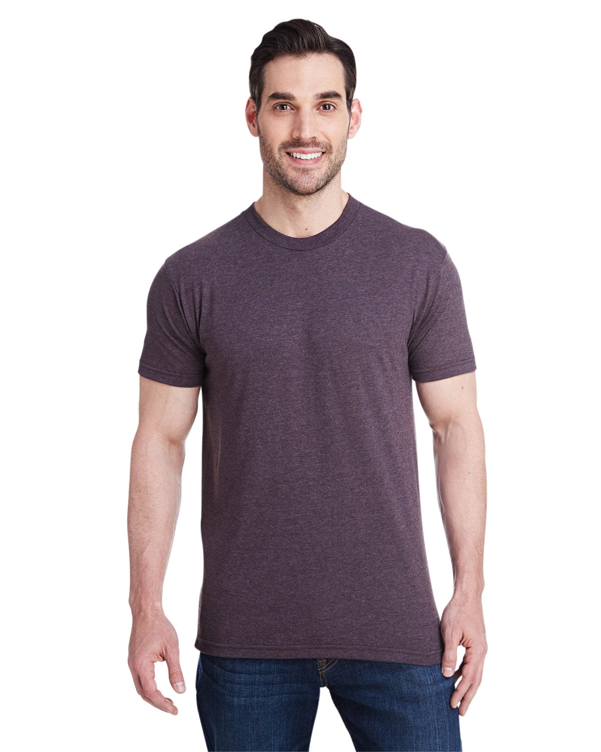 Bayside 5710 Unisex Triblend Comfort Fit T-Shirt - Soft Cotton Blend Tee for Men & Women | Perfect for Casual Wear, Gym & Everyday Outfits