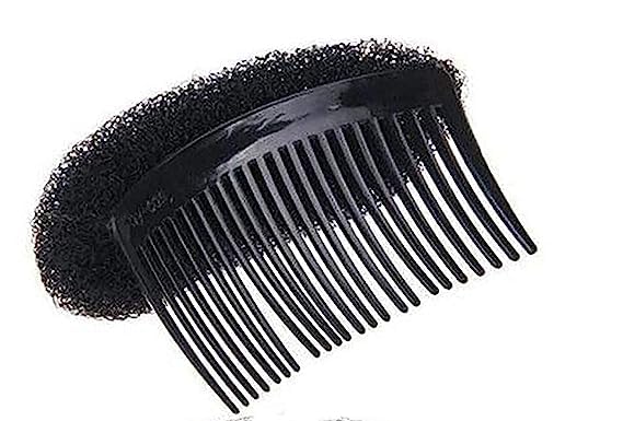 AASA Set of 2 Hair Donut Bun Maker with Comb | Puff Maker Hair Clip Accessory | Hair Styling Tool for Women & Girls | Perfect for Updos, Ponytails & Special Occasions