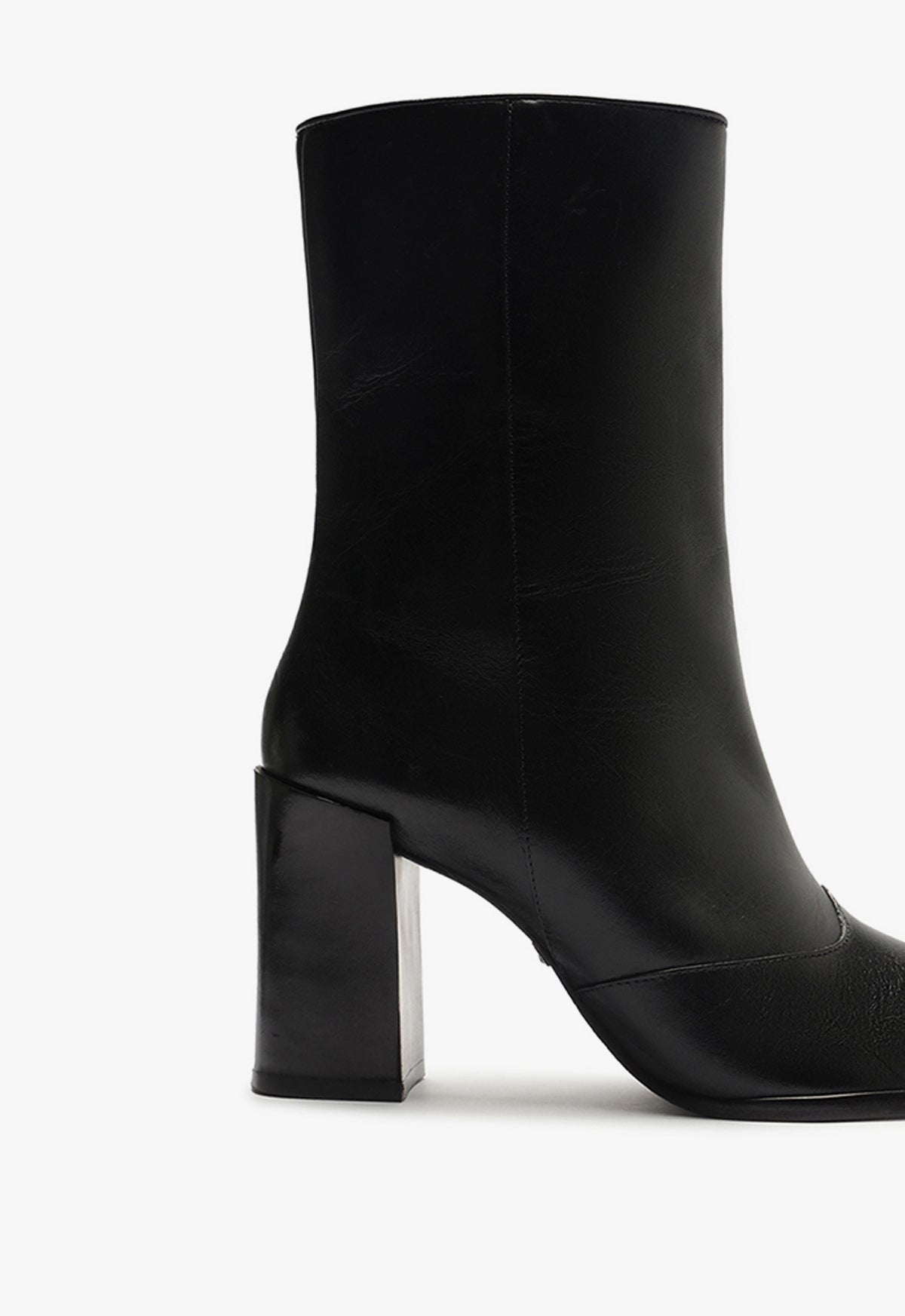 Raffaela Leather Bootie Women's High Heel Ankle Boots F24 S2187300010009 - Perfect for Office, Party & Night Out
