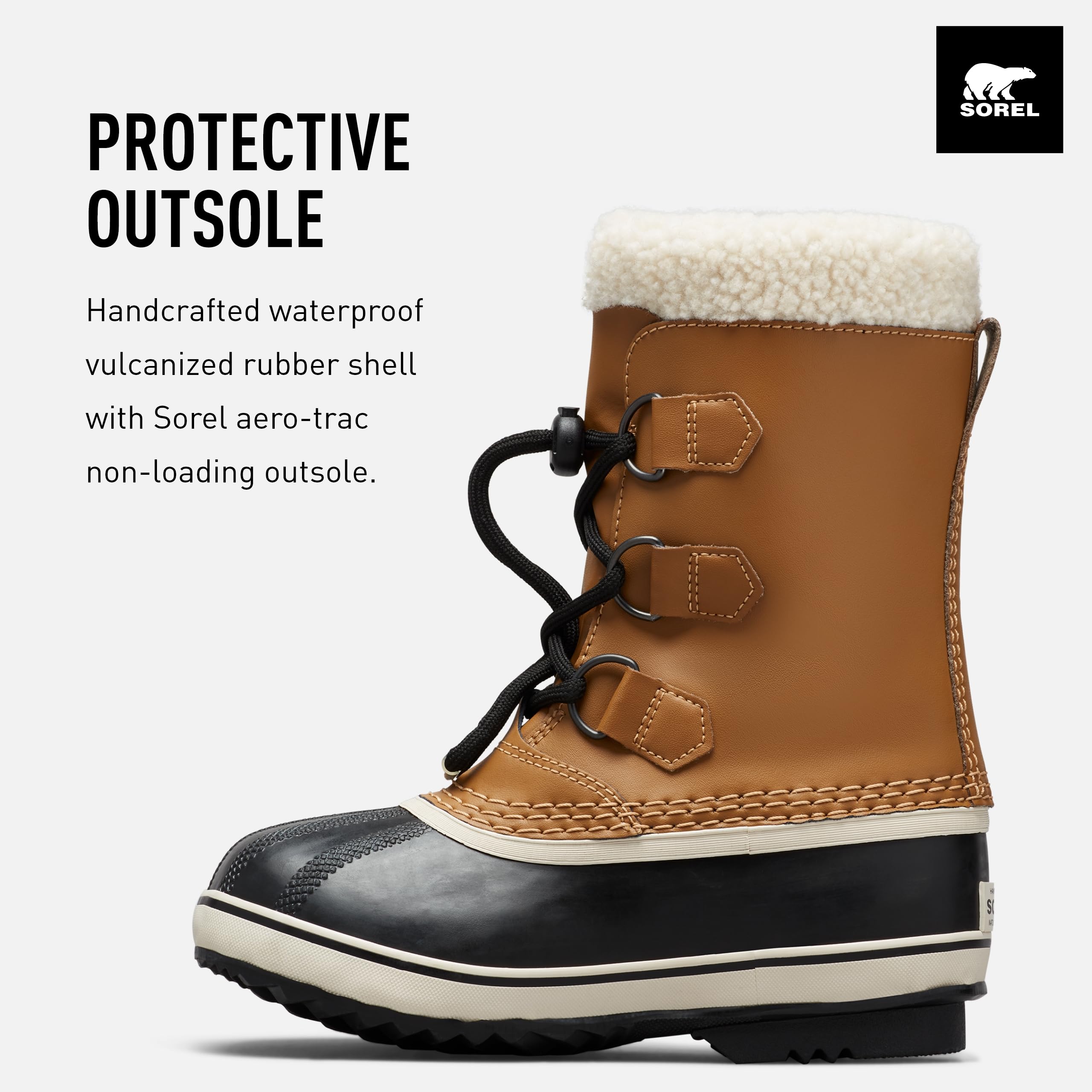 SOREL Youth Yoot Pac TP Winter Snow Boots for Kids - Waterproof & Insulated Cold Weather Boots for Boys & Girls - Perfect for Snow Play, Hiking & Outdoor Winter Activities