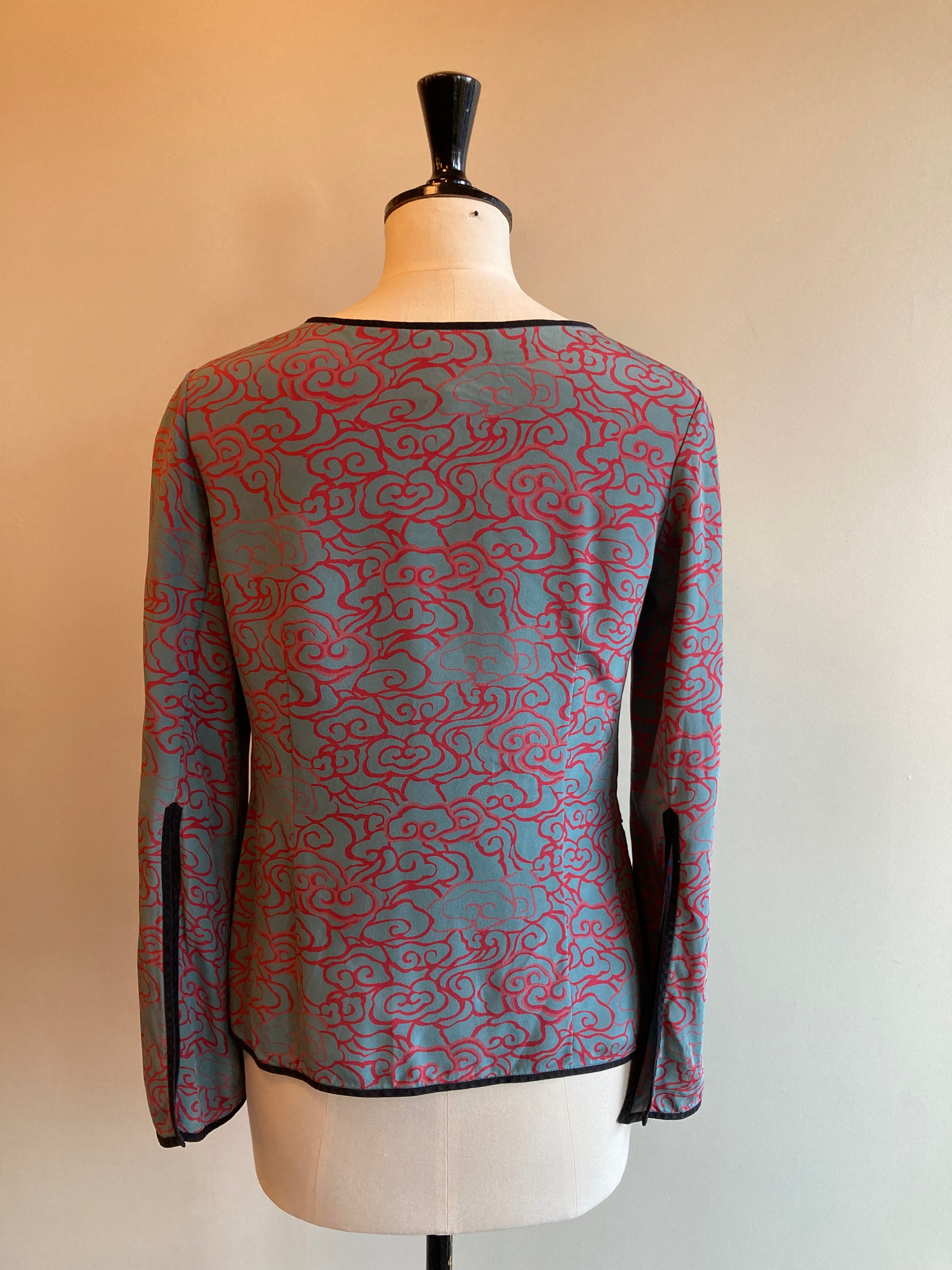 Elegant Silk Keyhole Blouse for Women - Chic & Breathable Summer Tops - Perfect for Date Nights & Casual Outings