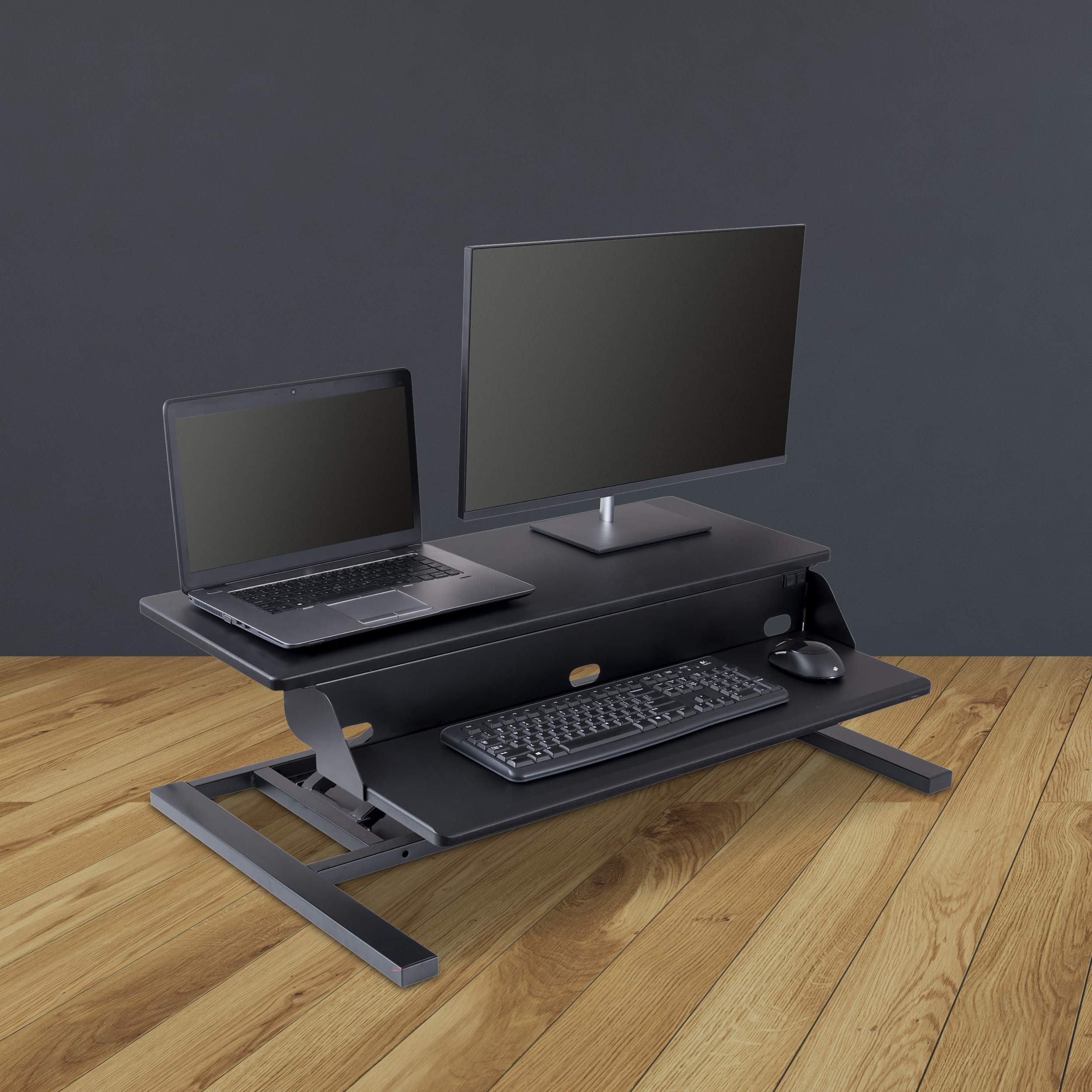 Power Pro Electric Adjustable Height Standing Desk Converter - 36