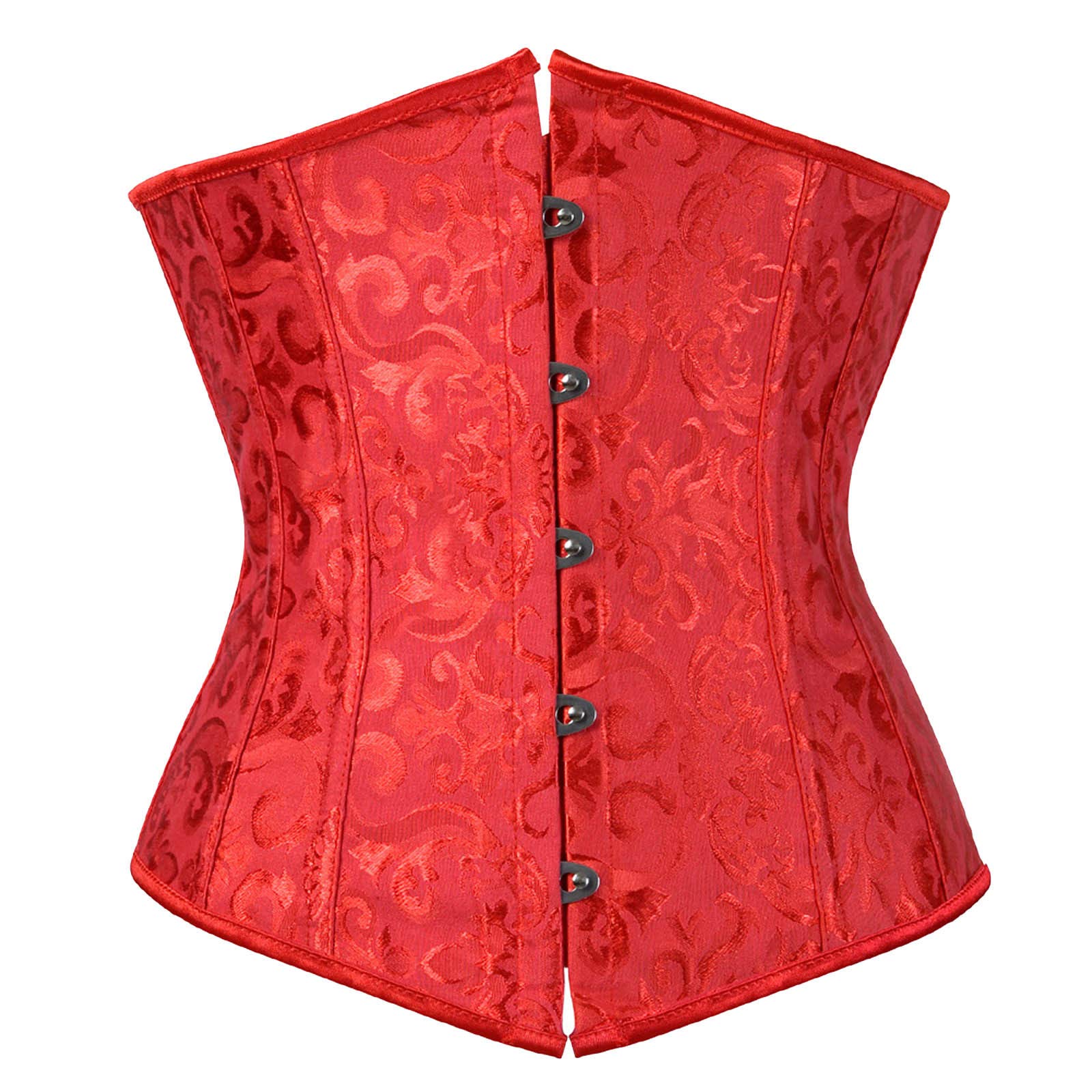 Women's Floral Corset Bustier - Steampunk Waist Trainer & Body Shaper Girdle for Waist Cincher & Trimming | Perfect for Cosplay, Burlesque & Victorian Fashion