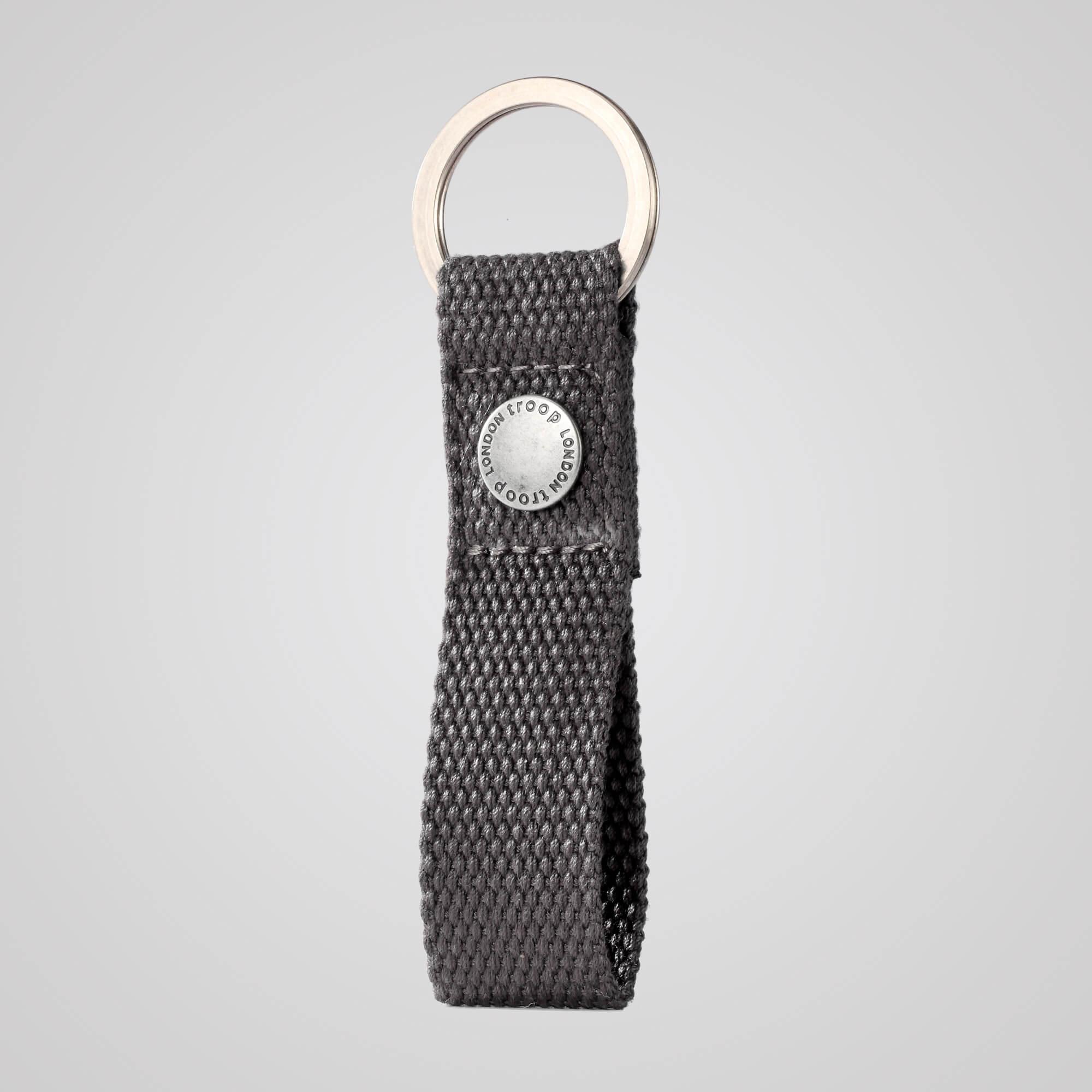 Troop London Practical Loop Keyring - Durable Metal Key Chain for Keys, Car Keys & Accessories - Perfect for Home, Office & Travel Use