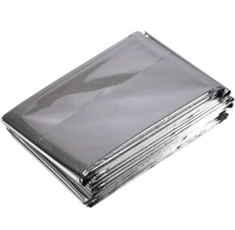 4 Pack Mylar Emergency Blankets - Lightweight Foil Thermal Blankets for Outdoor Survival, Camping, Hiking & First Aid Kits | Compact & Waterproof for Emergency Preparedness & Disaster Relief