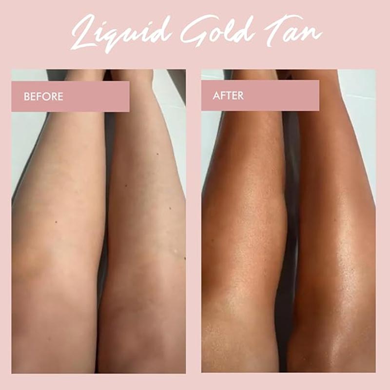 Bellamianta Self Tanning Liquid - Natural Sunless Tanner for a Glowing Tan - Perfect for Face & Body, Pre-Party or Vacation Prep