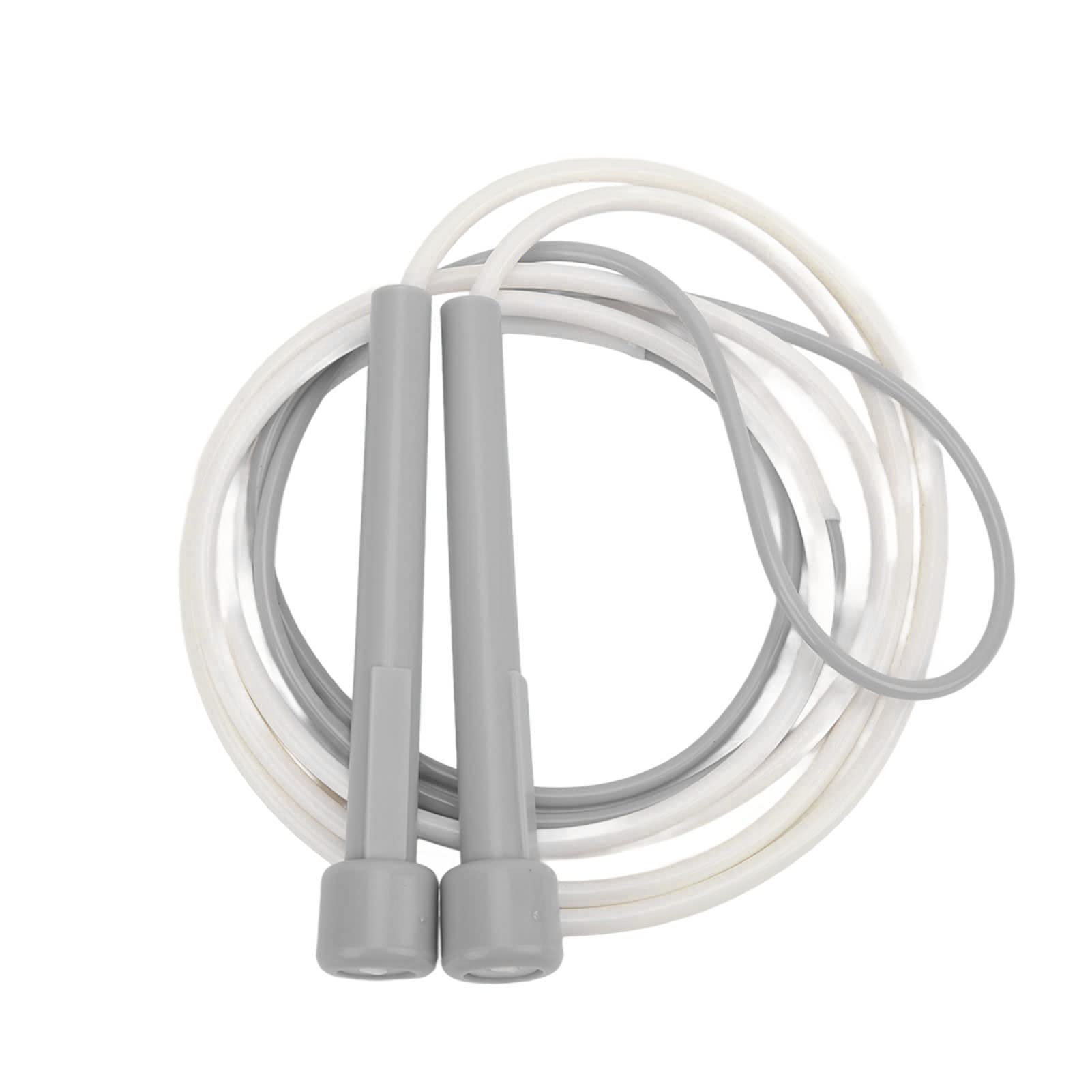 Demeras Adjustable Skipping Rope - Lightweight Portable Jump Rope with ABS Handle for Outdoor & Indoor Workouts, Fitness Training, Cardio Exercise