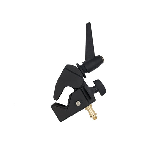 Promaster Studio Clamp with Brass Stud - Heavy Duty Light Stand Mount for Photography & Video Equipment - Perfect for Studio, On-Location Shoots & Content Creation
