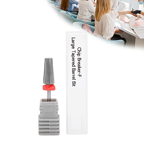Durable Tungsten Steel Nail Drill Bits Set - Flat Head F for Professional & Home Nail Care | Salon-Grade Manicure Tools for Acrylic, Gel & Natural Nails