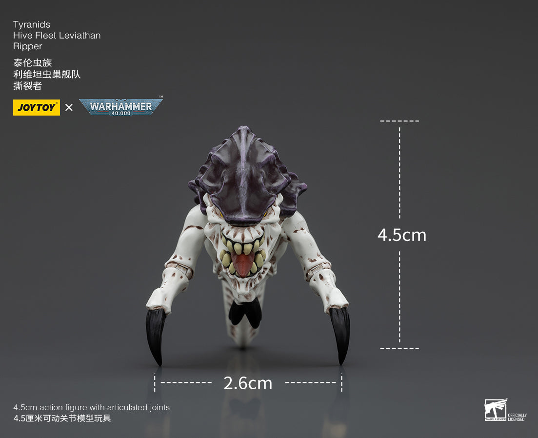 JOYTOY 1/18 Scale Warhammer 40K Tyranids Hive Fleet Leviathan Hormagaunt Termagant Ripper Action Figure - Perfect for Tabletop Gaming, Collecting & Display