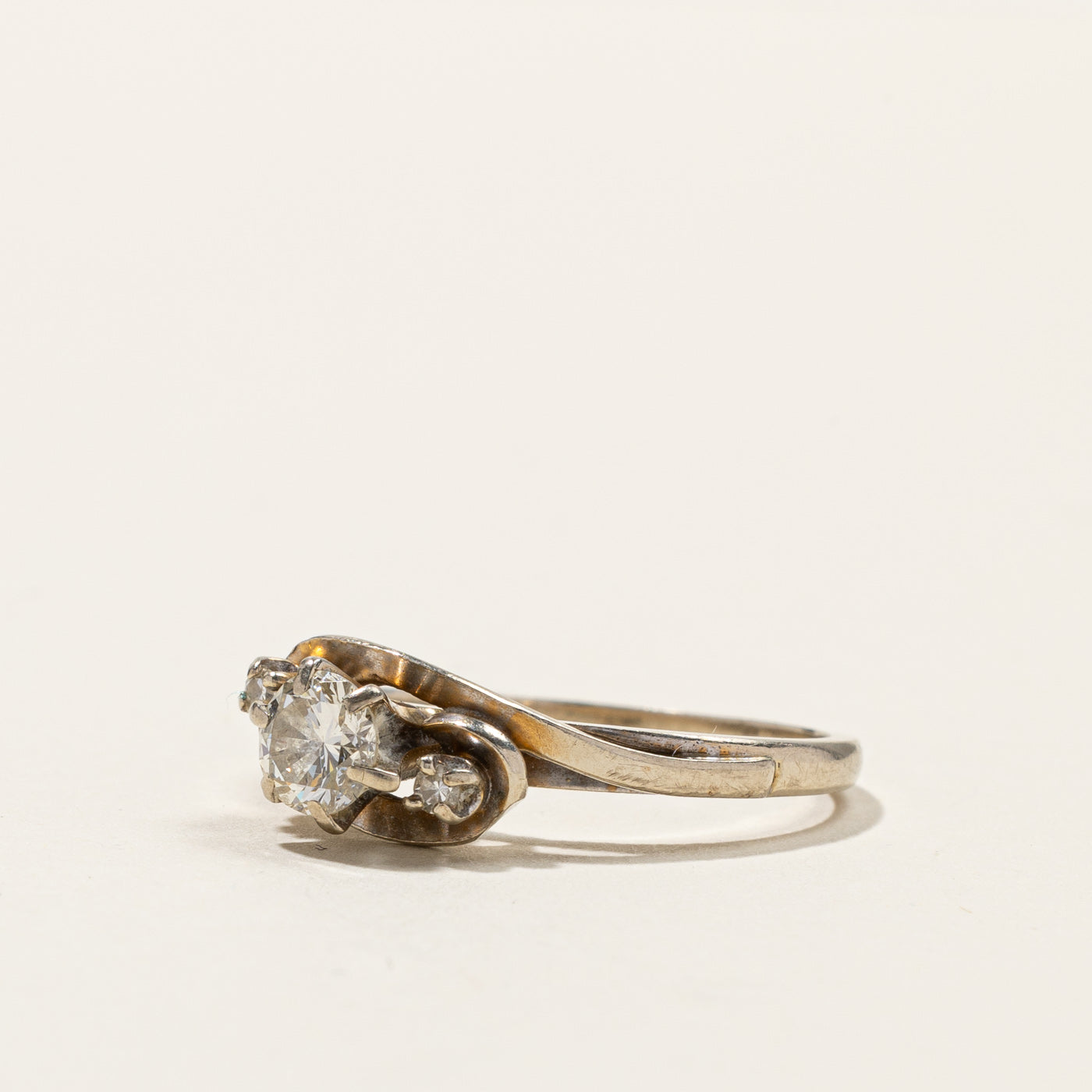 0.51ctw Three Stone Diamond Engagement Ring - Size 6.75 | Ideal for Proposals, Anniversaries & Special Occasions | Perfect Gift for Her