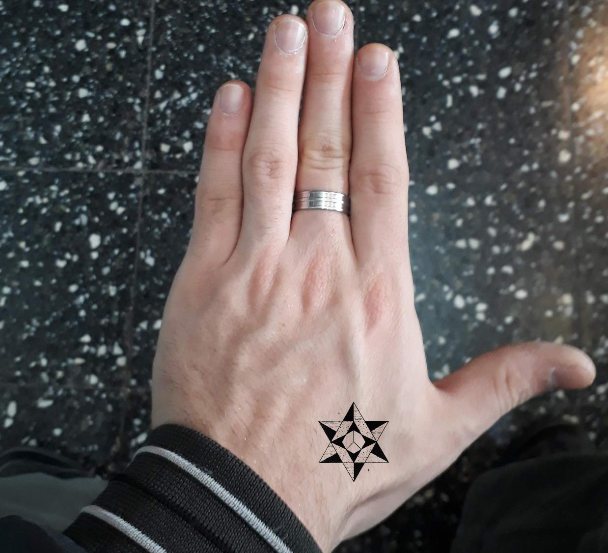 Waterproof Temporary Tattoo Stickers for Men & Women - 3D Realistic Flowers, Butterflies, Stars, Angels, Wolves & Armband Designs (60mm x 105mm) | Perfect for Parties, Halloween, Cosplay & Body Art