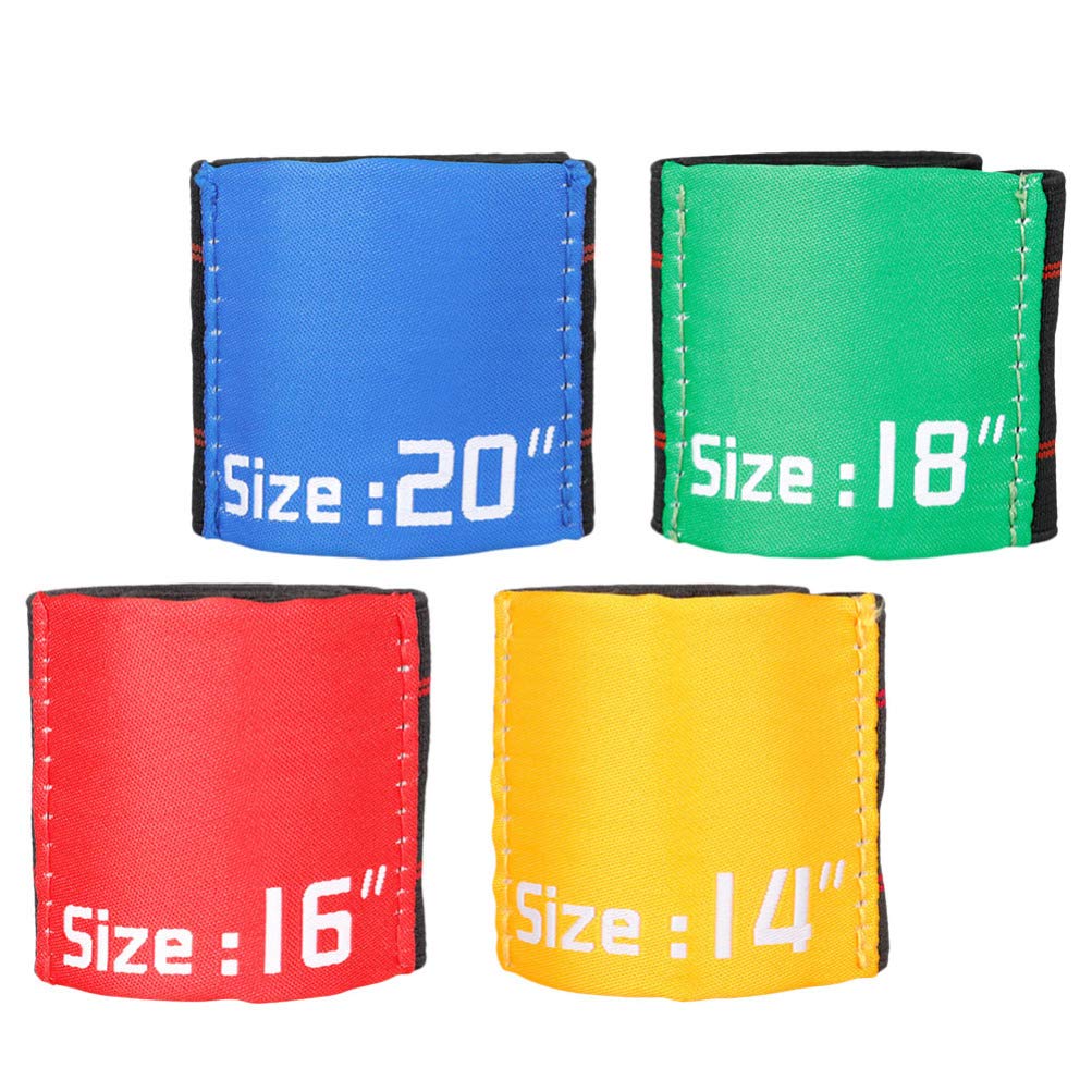 ARTIBETTER 4-Piece Drum Cymbal Mute Belt - Professional Silencer & Dampener for Drum Set Hi-Hat Accessories | Noise Reduction for Home Practice & Studio Recording
