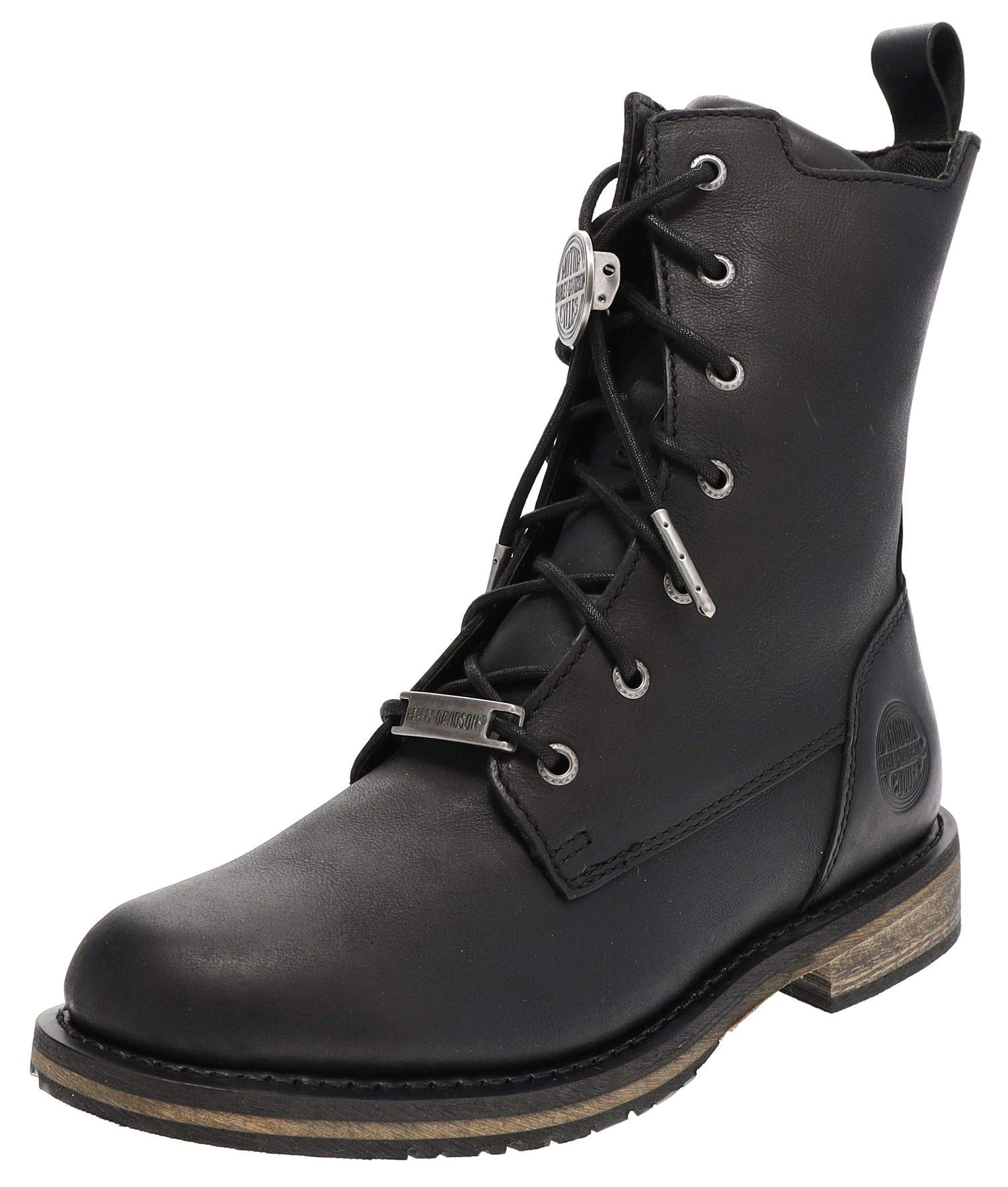 Harley-Davidson Women's Heslar CE Certified Leather Motorcycle Boots - Riding, Cruising & Outdoor Adventure Footwear