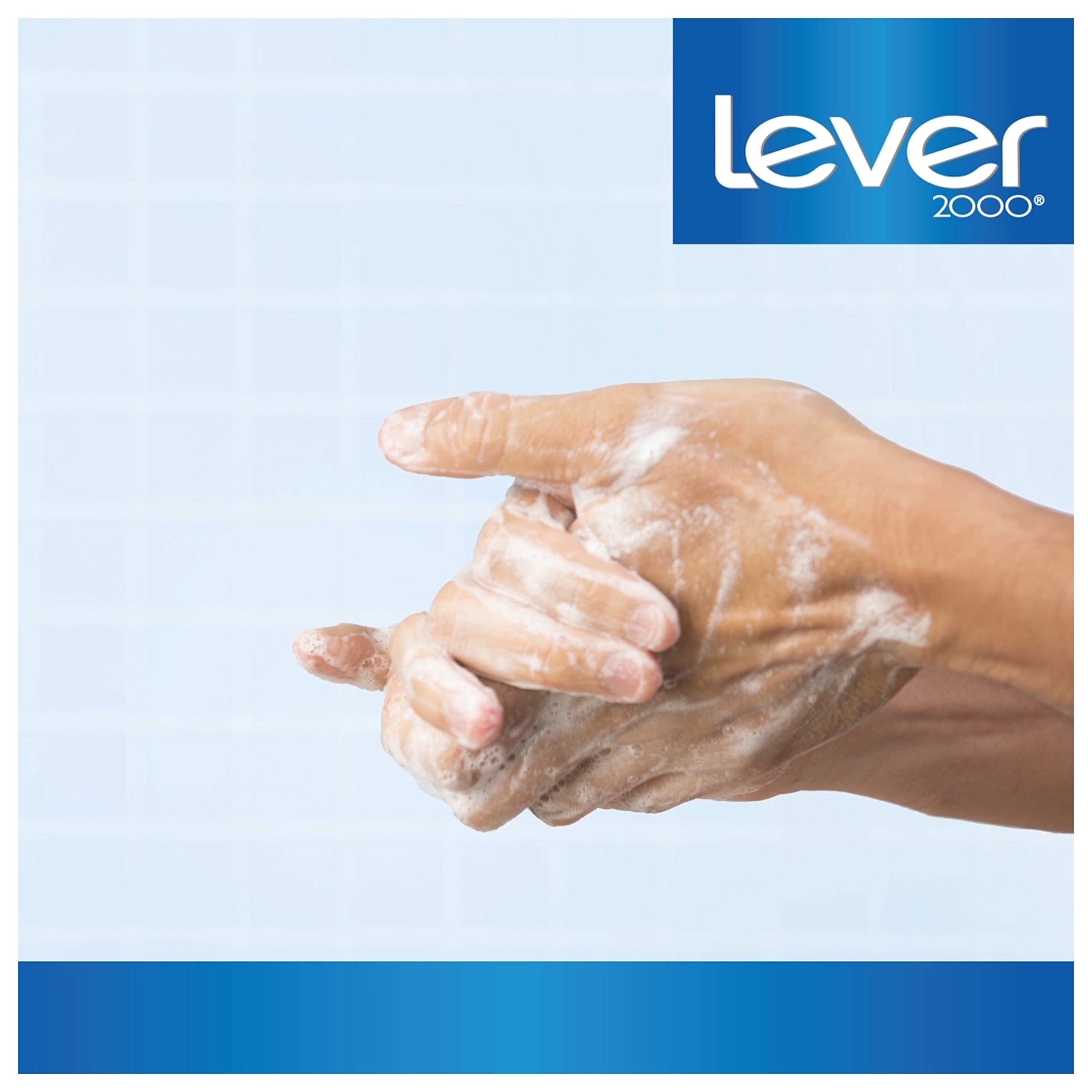 Lever 2000 Original Scent Bar Soap - 4 oz (16 Bars) | Antibacterial Body Wash for Daily Hygiene & Freshness - Perfect for Home, Gym & Travel Use